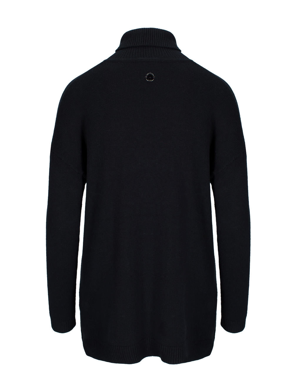 Roll neck pullover Black