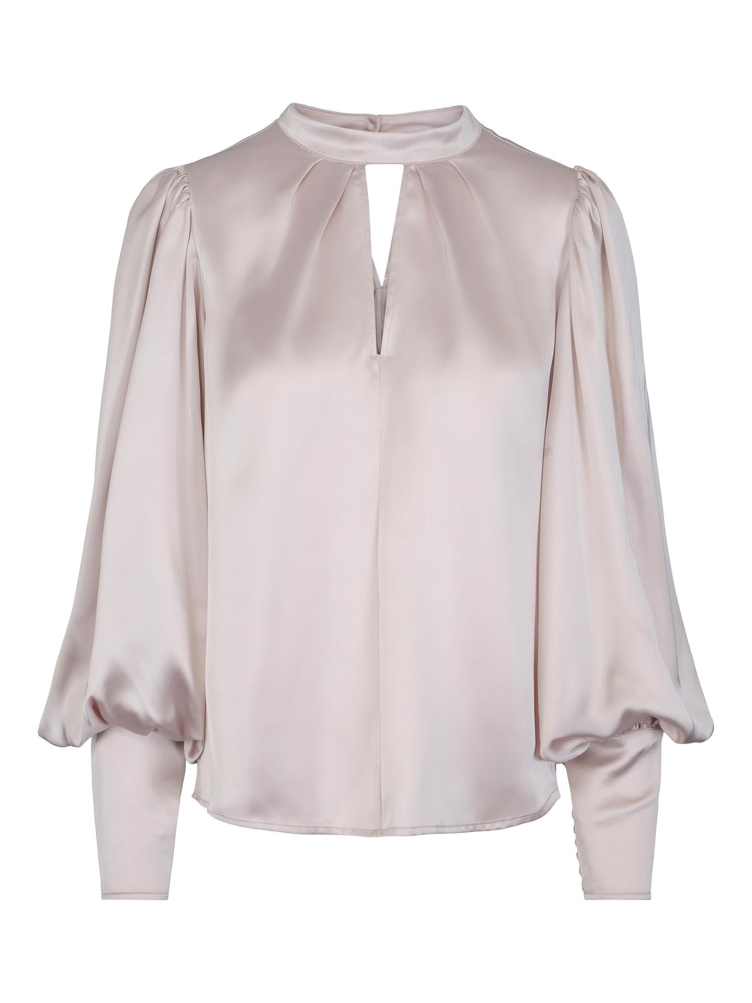 Special sleeve blouse lys-beige
