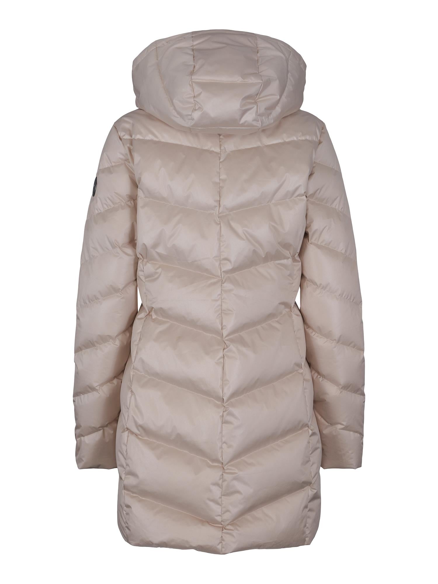 Down jacket lys-beige