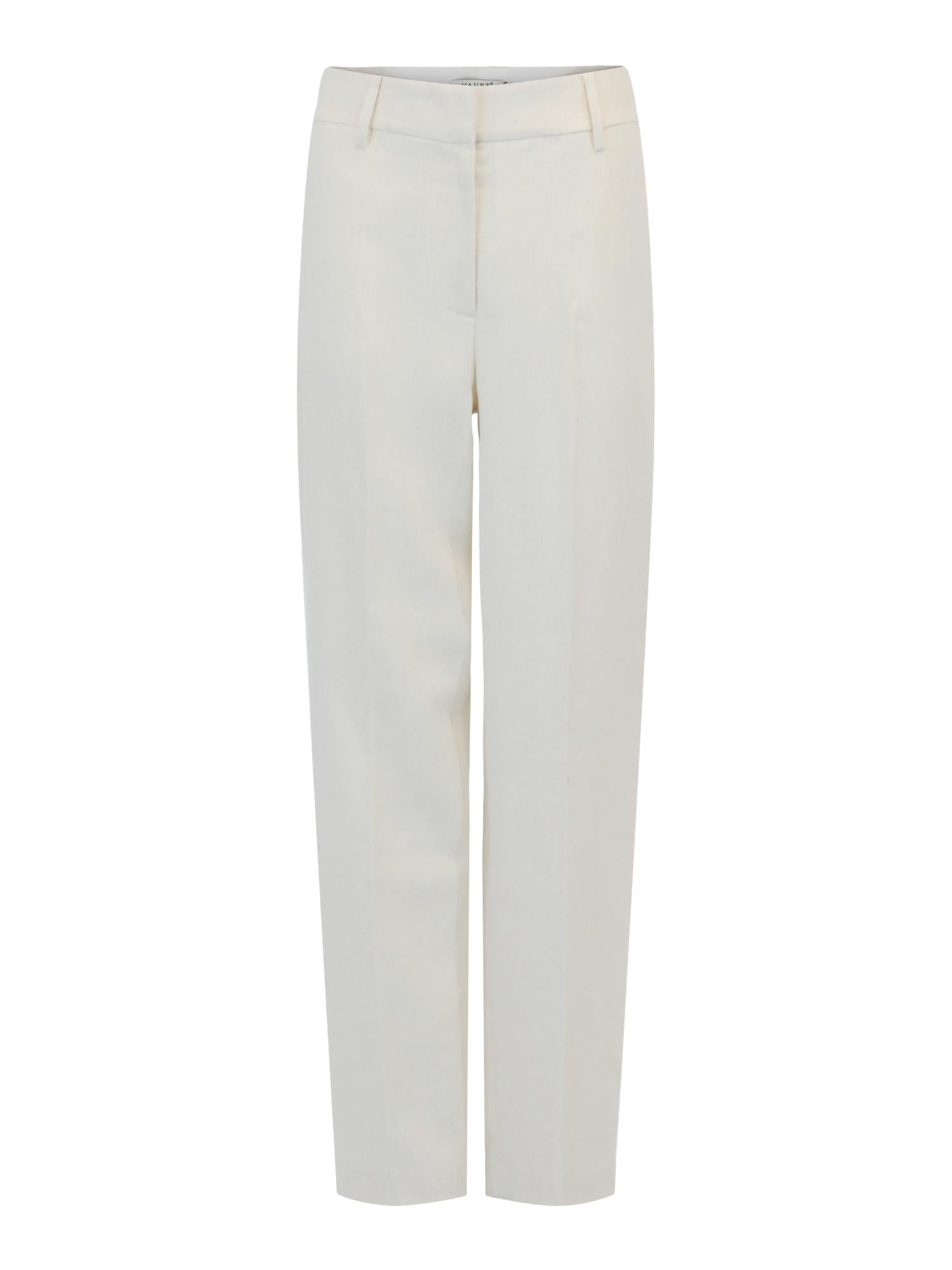 Linen classic fashion trouser Sand melert