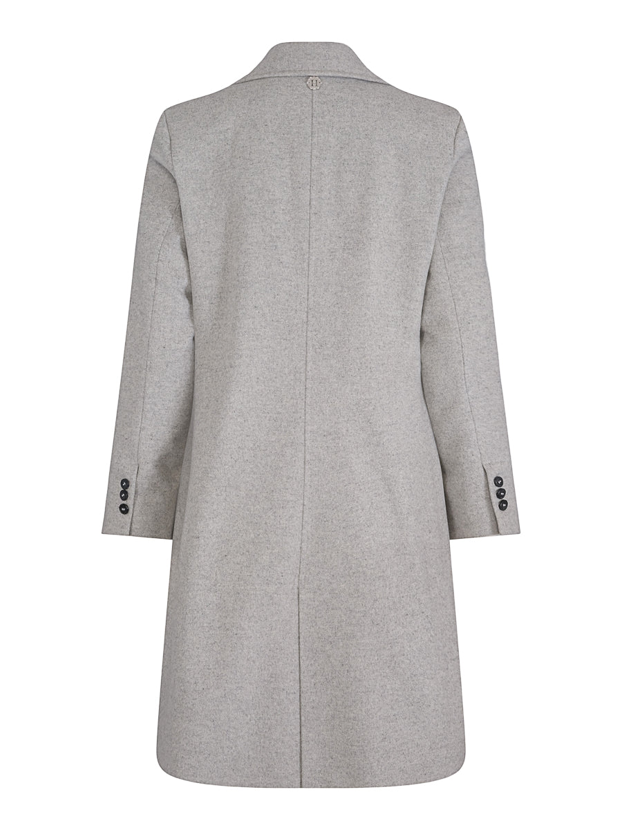 Classic coat Grey Melange