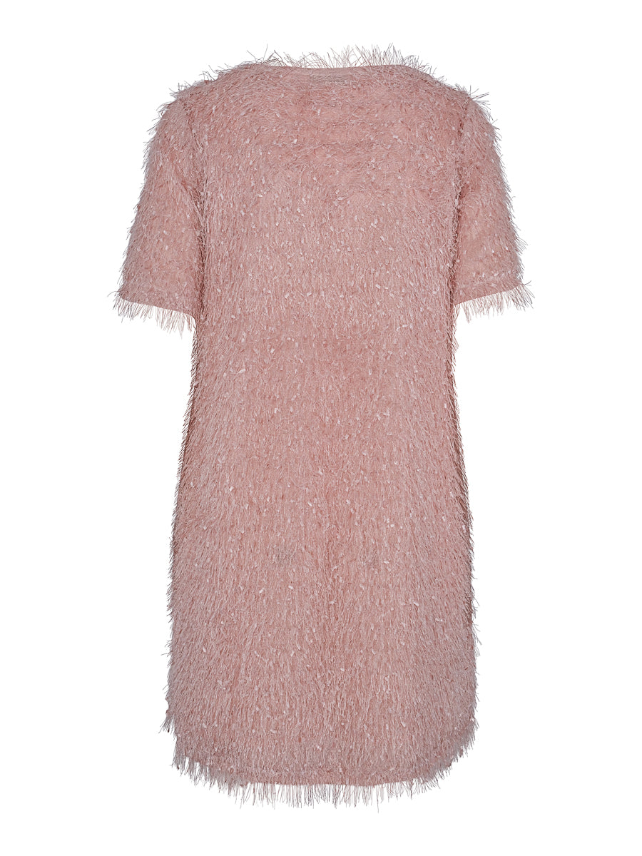 Hairy dress Rose