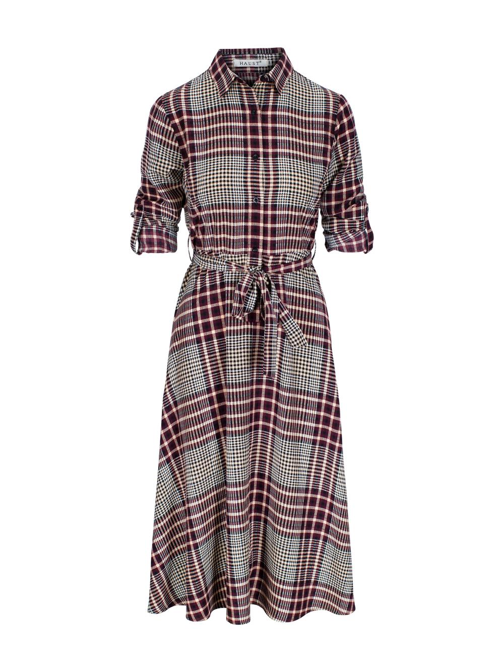 Checked dress Multi