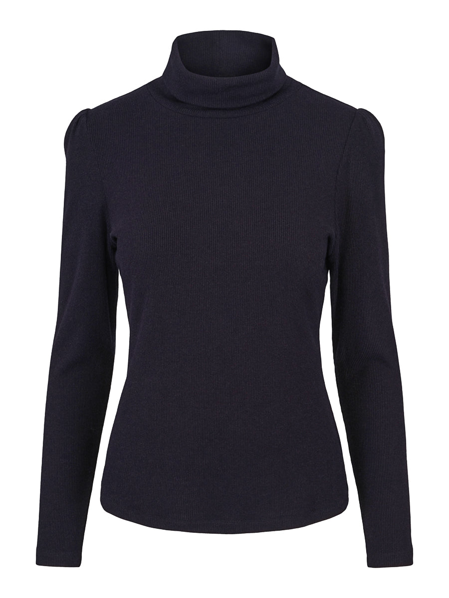 Rib top Navy
