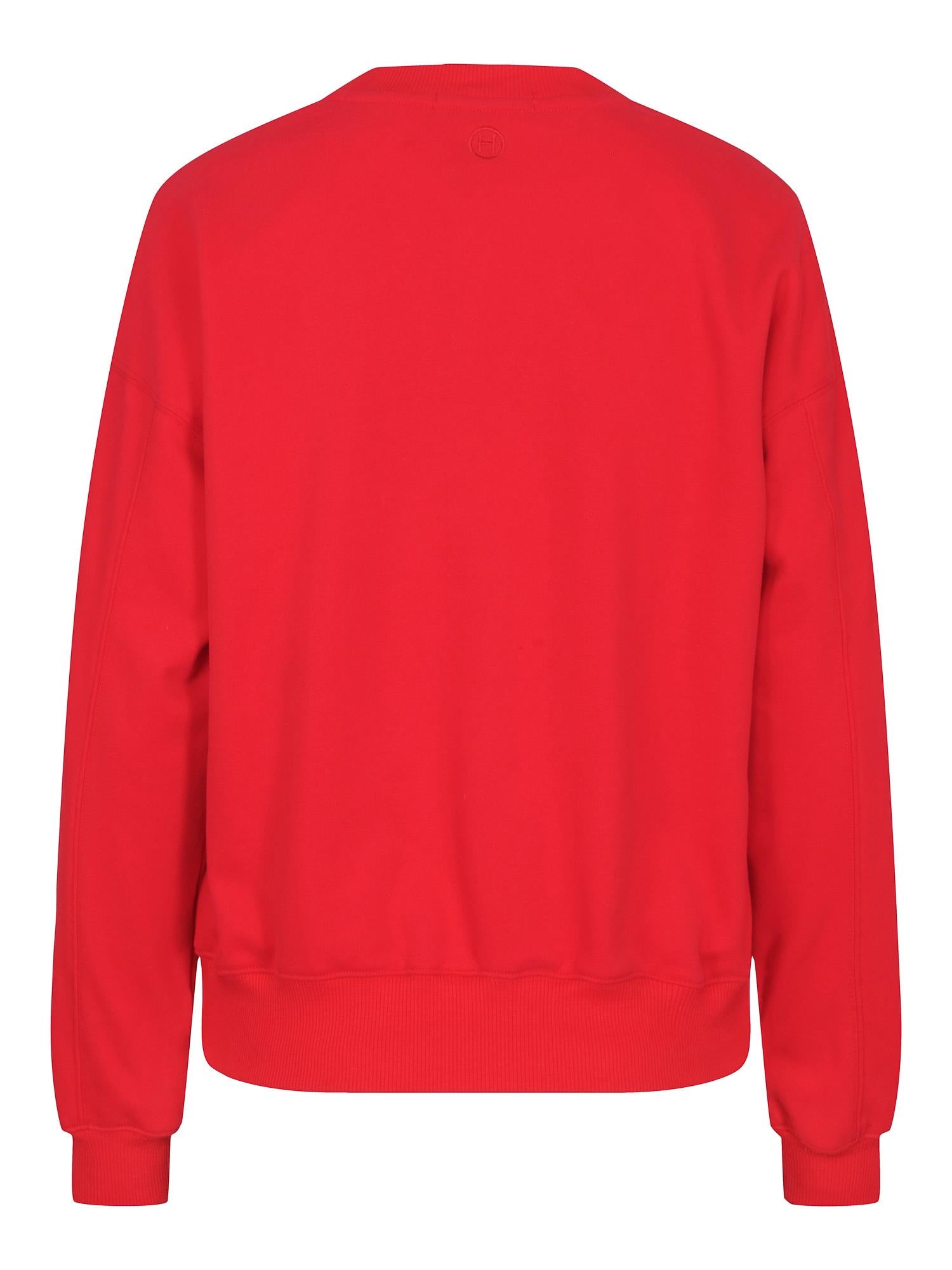 Logo sweater Red