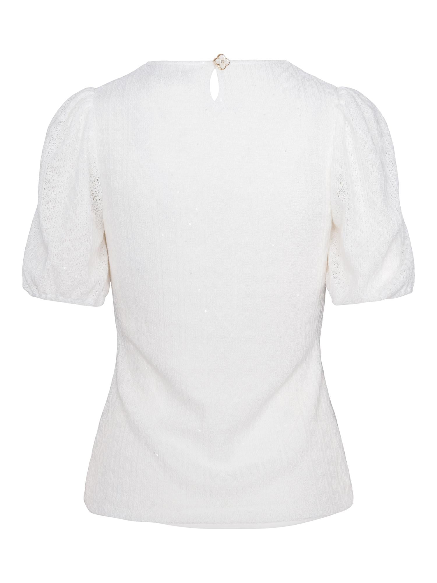 Feminine blouse Creme