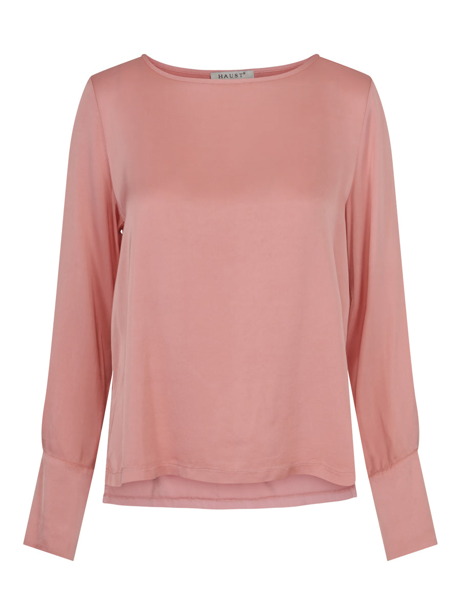 Satin blouse Dusty Rose
