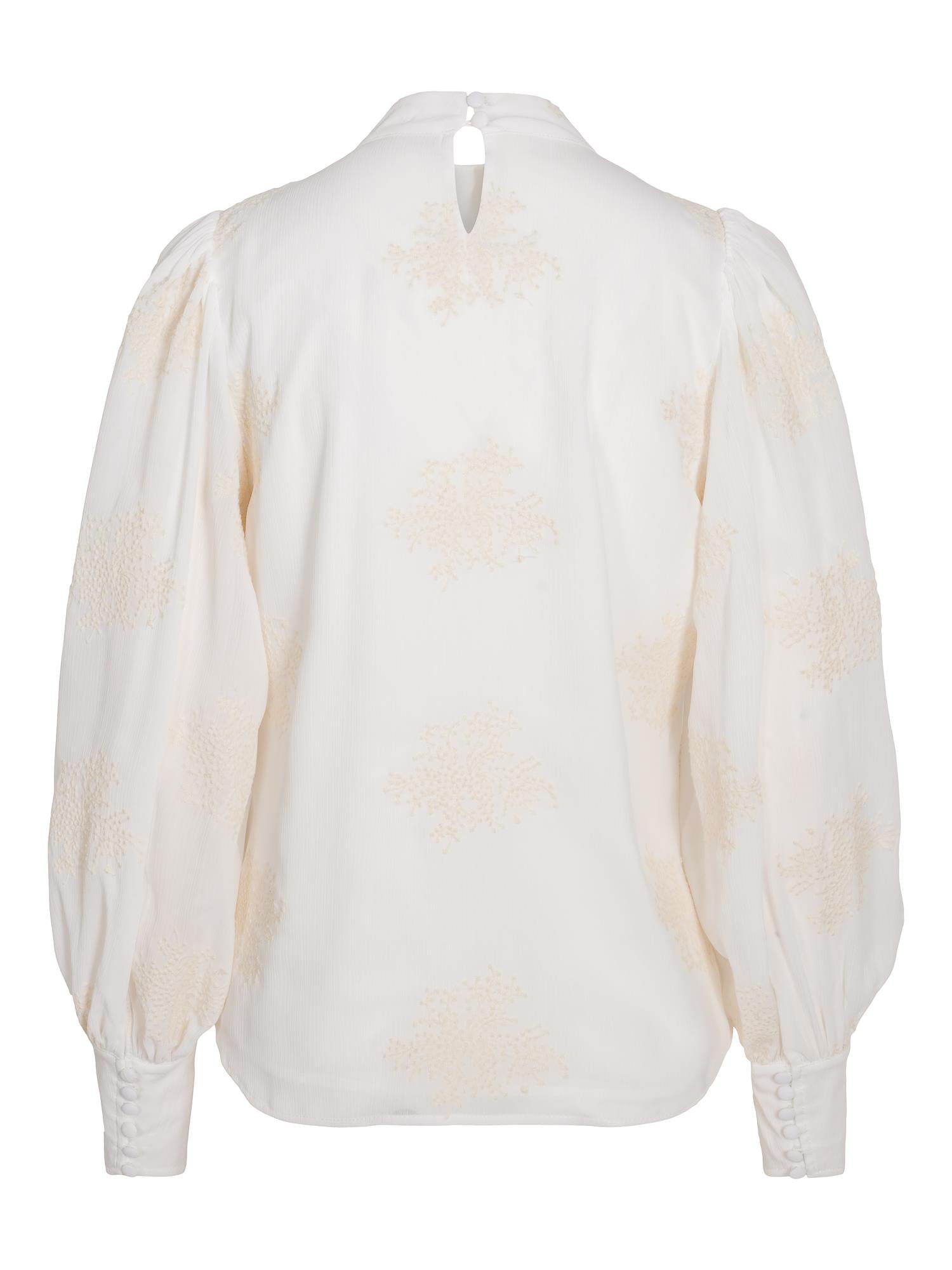 Special embr blouse Creme