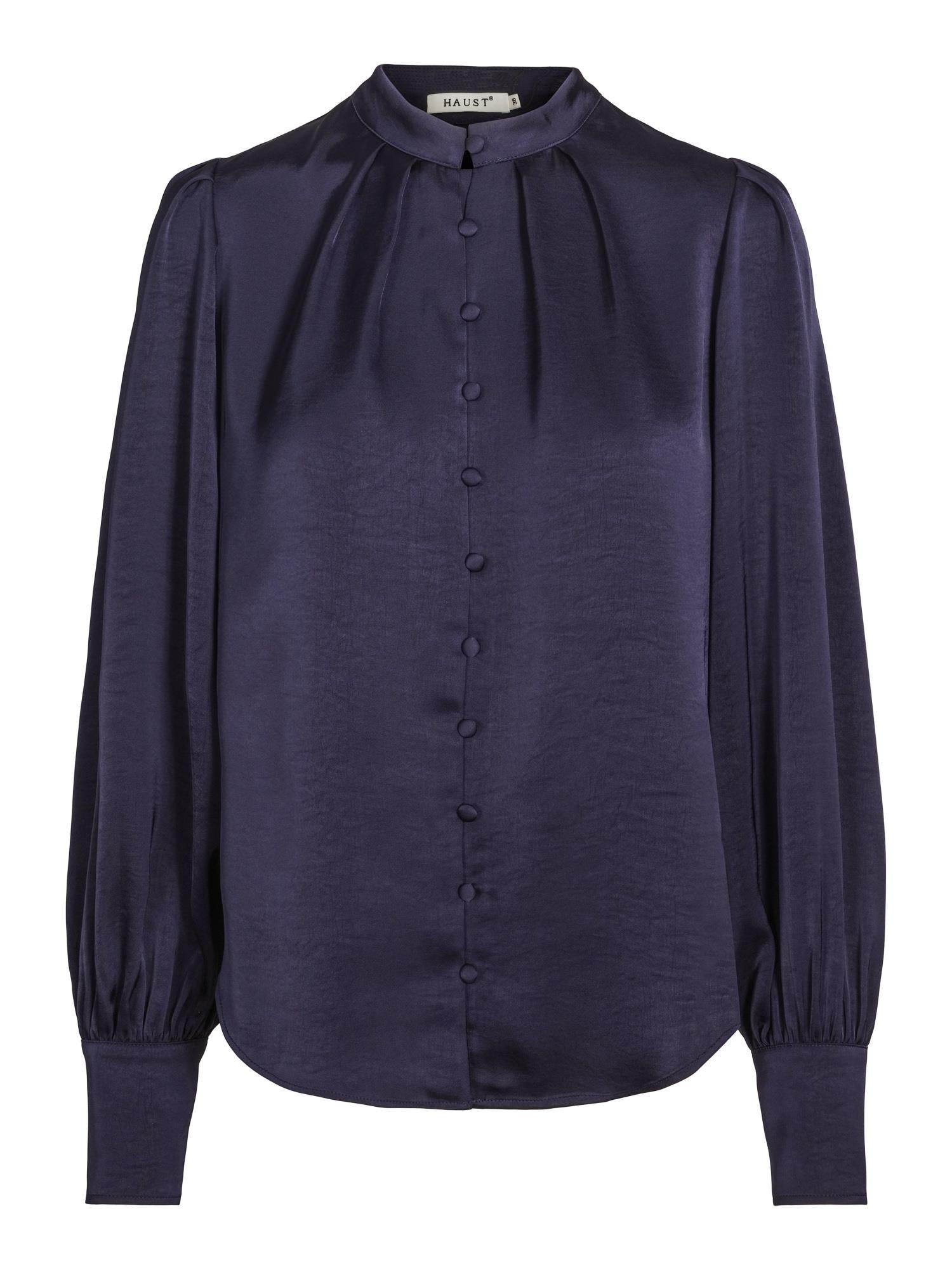 Button shirt Marineblå