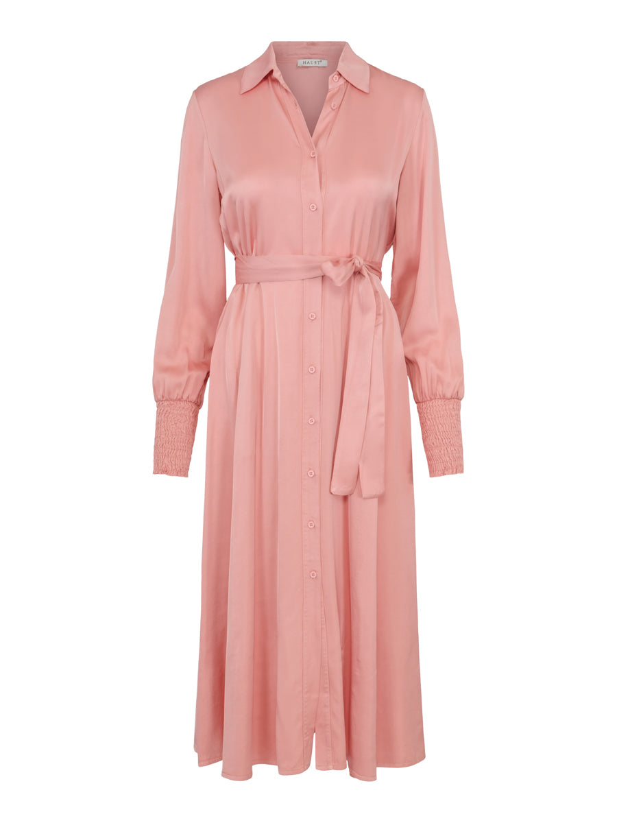 Satin dress Dusty Rose