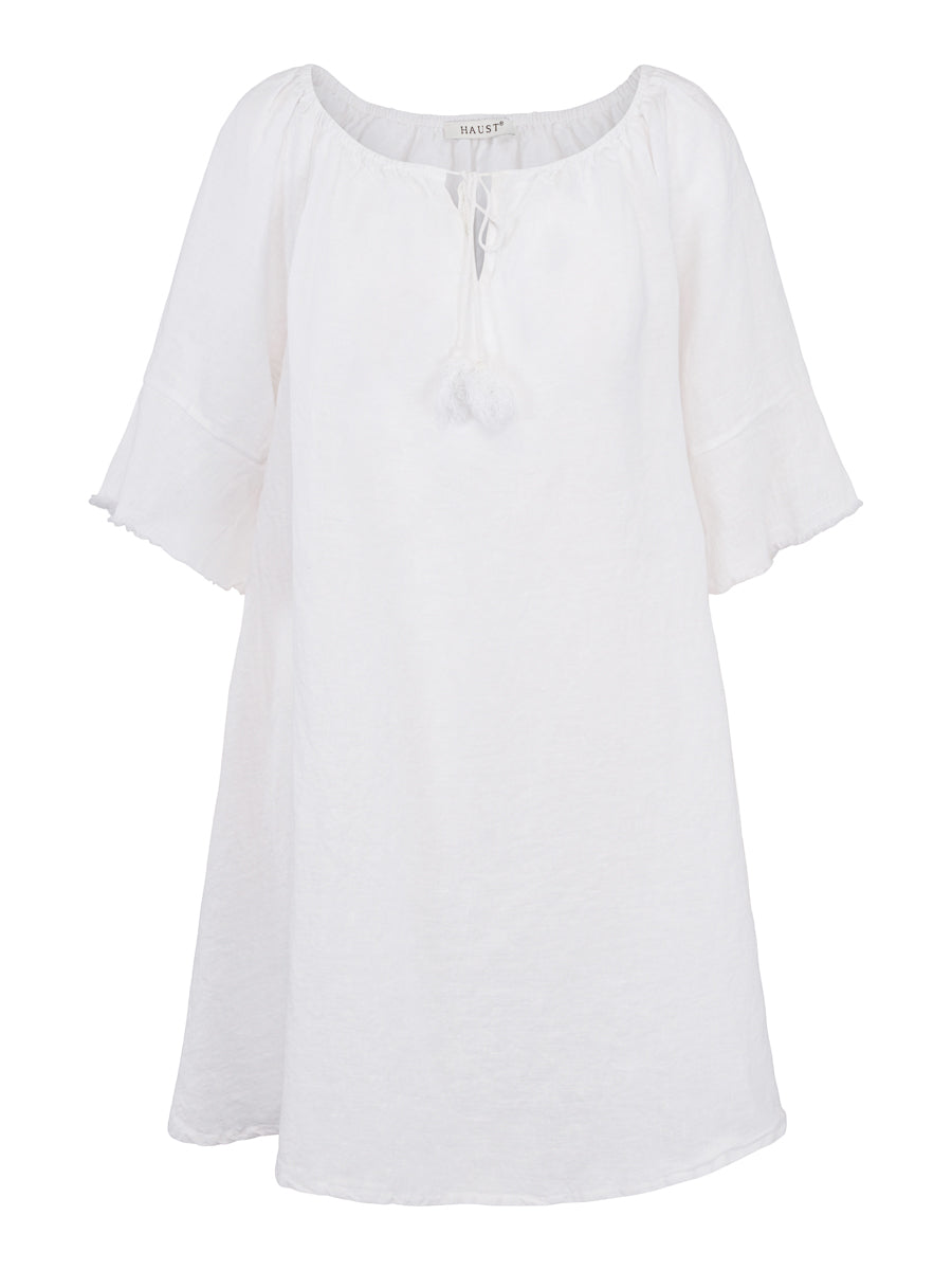 Tassel dress White