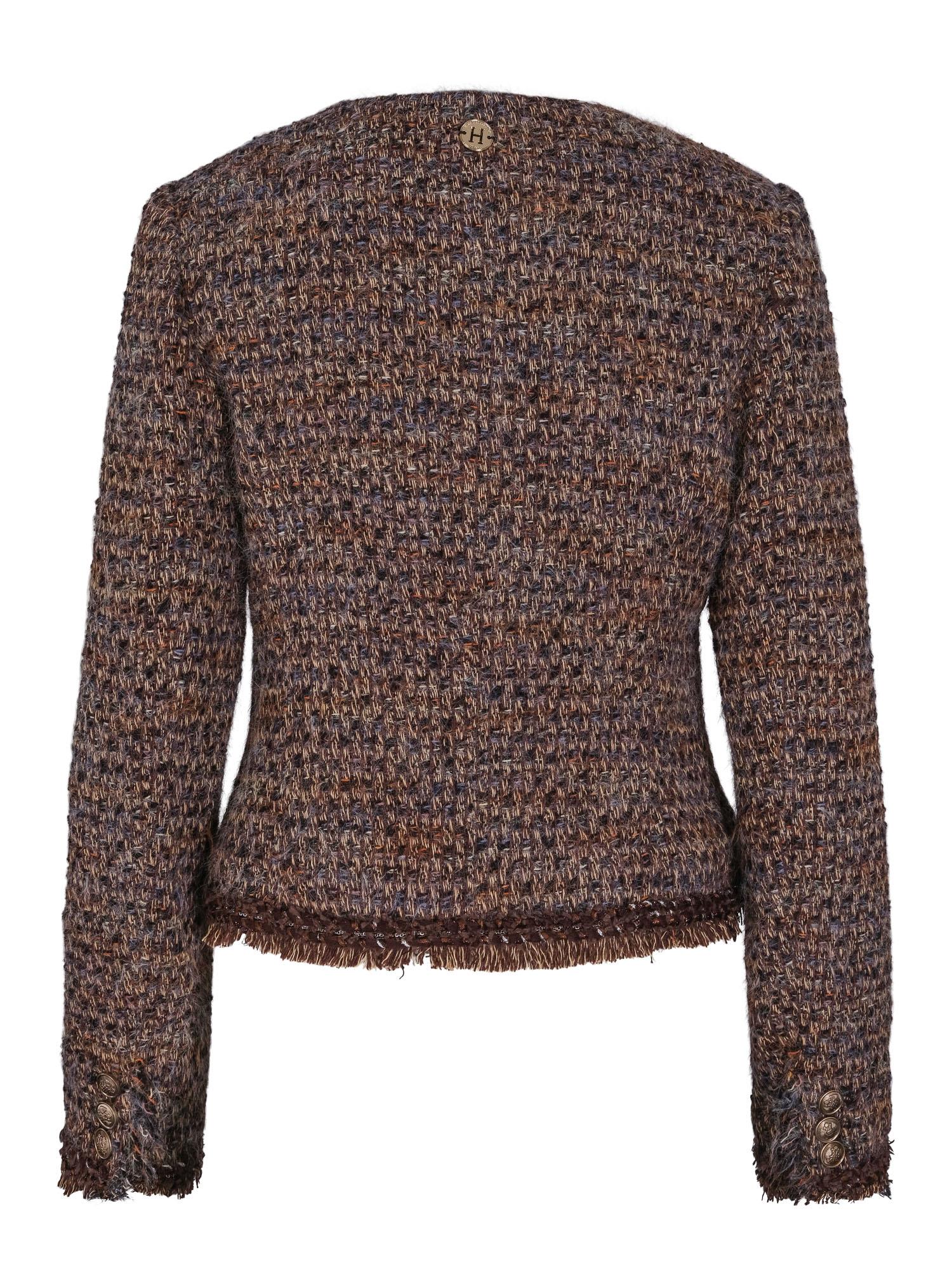 Short fashion blazer Brun