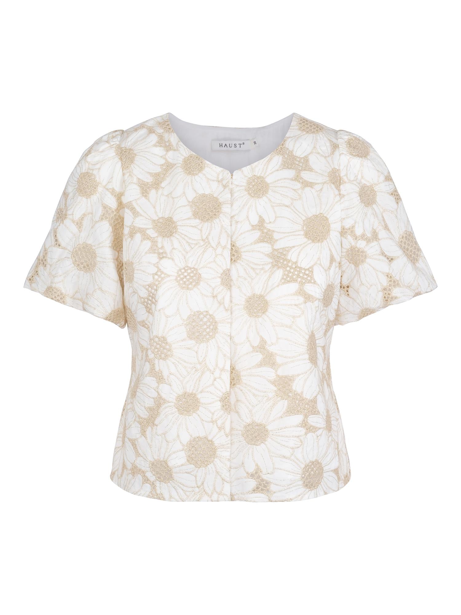 Short blouse-blazer Gold - C