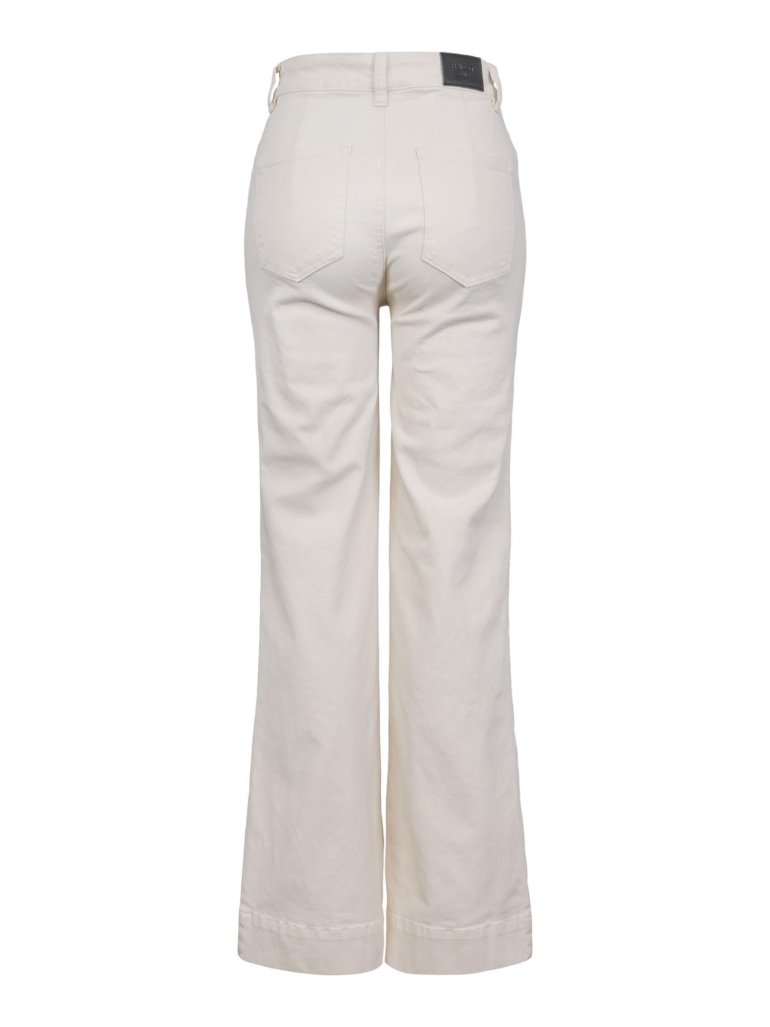 Casual stretch twill trouser Ecry