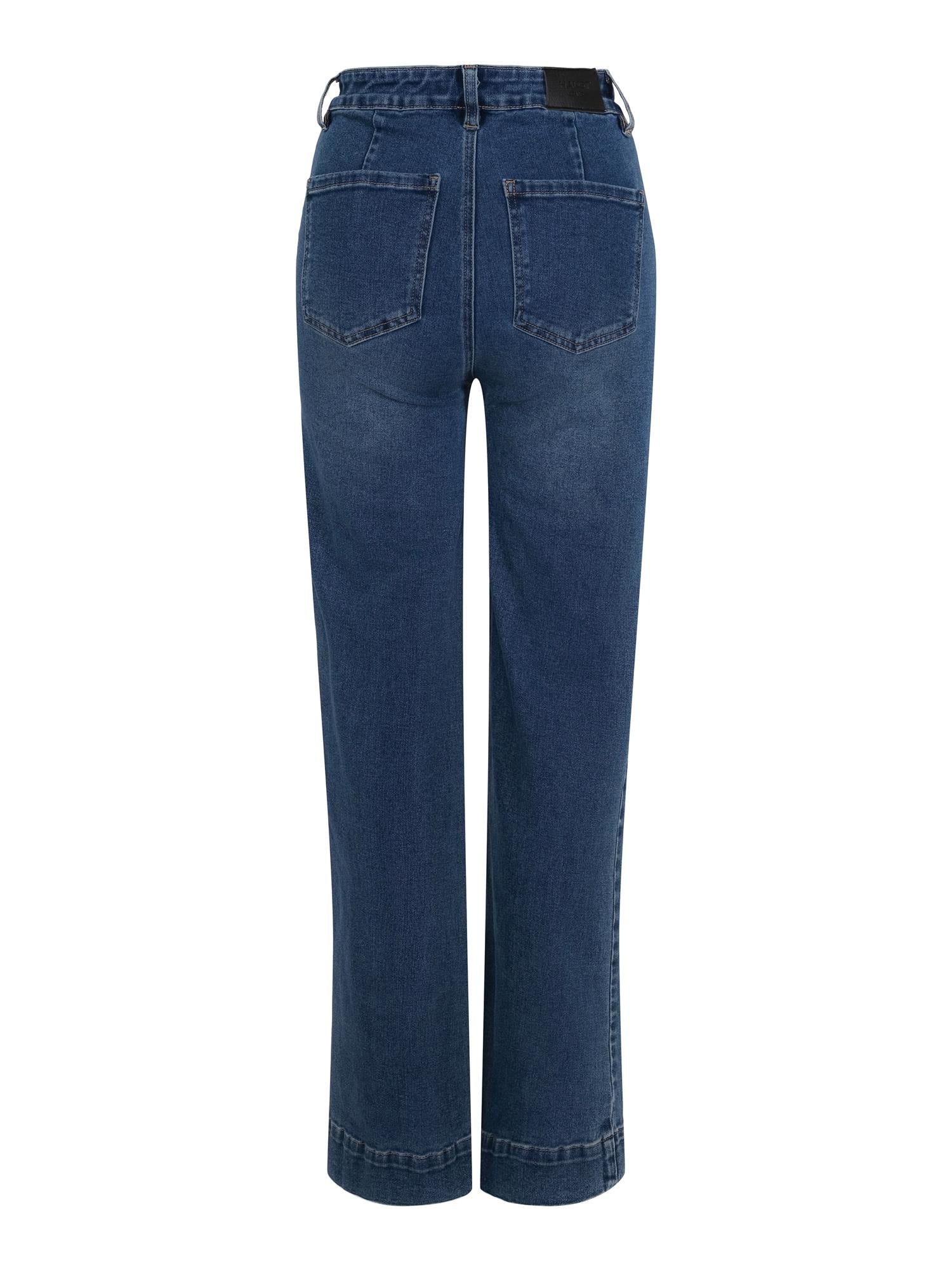 Pocket bootcut jeans Mid-jeans blue