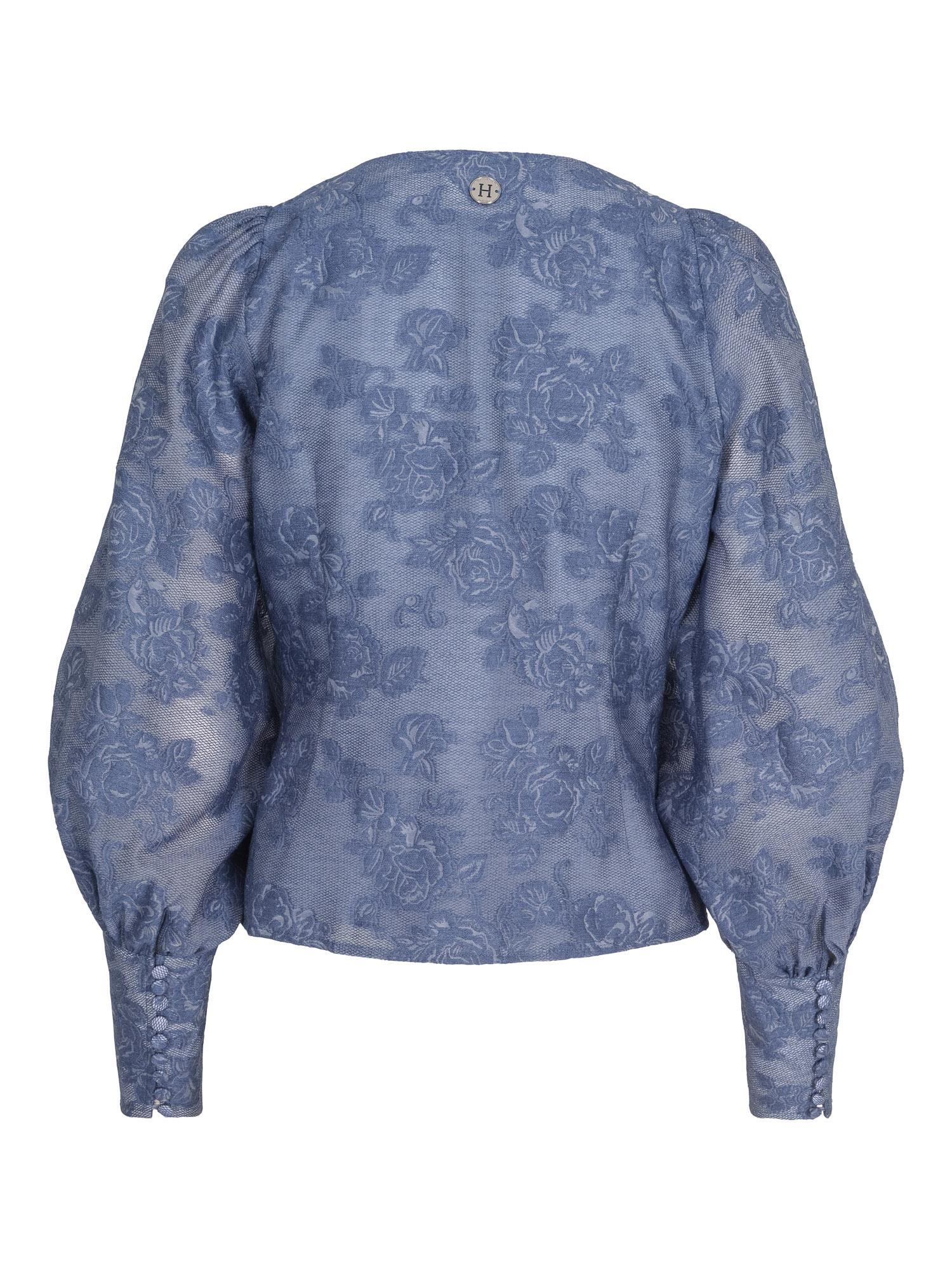 Rose - mesh blouse Blue