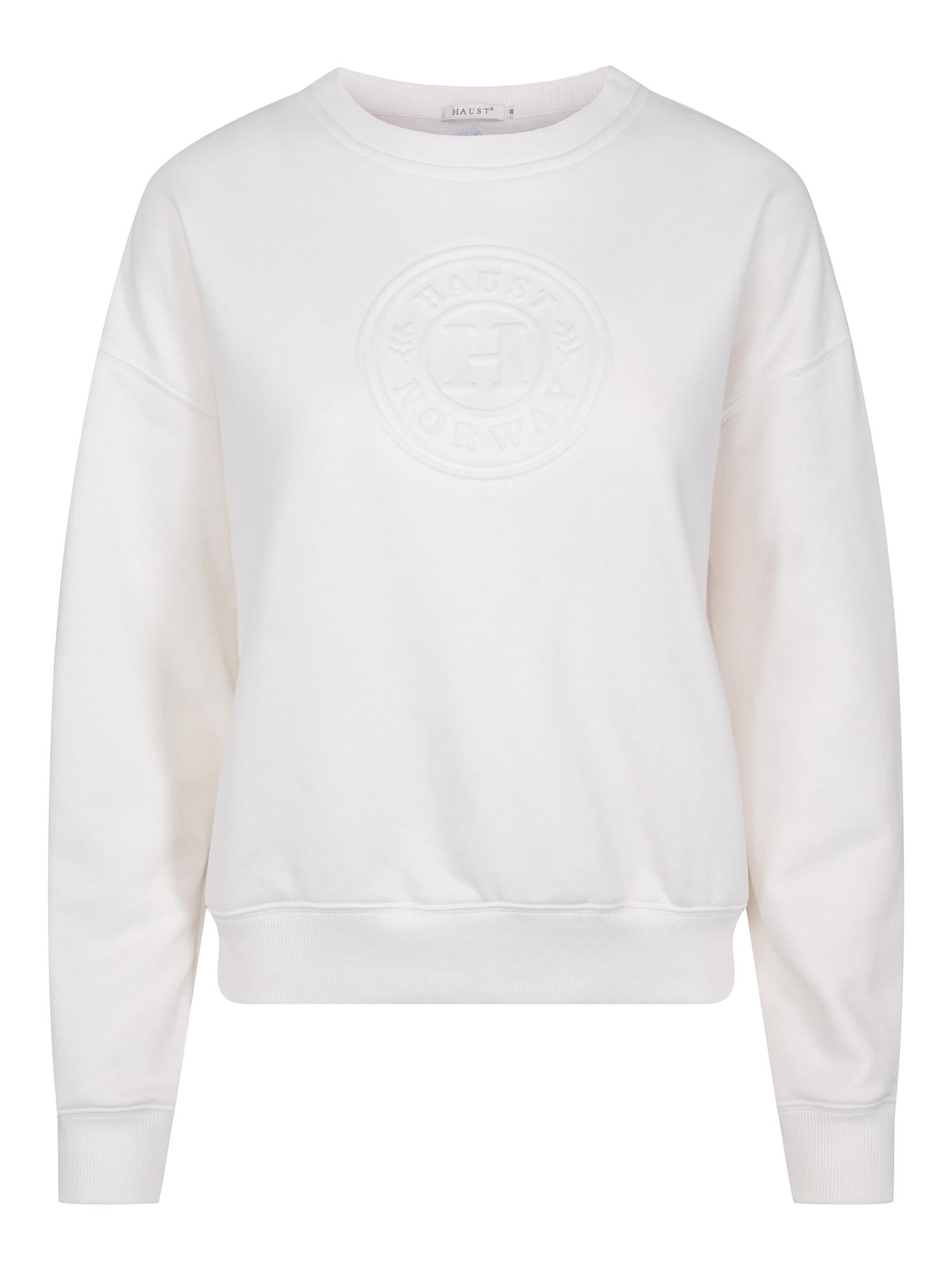 Logo sweater White