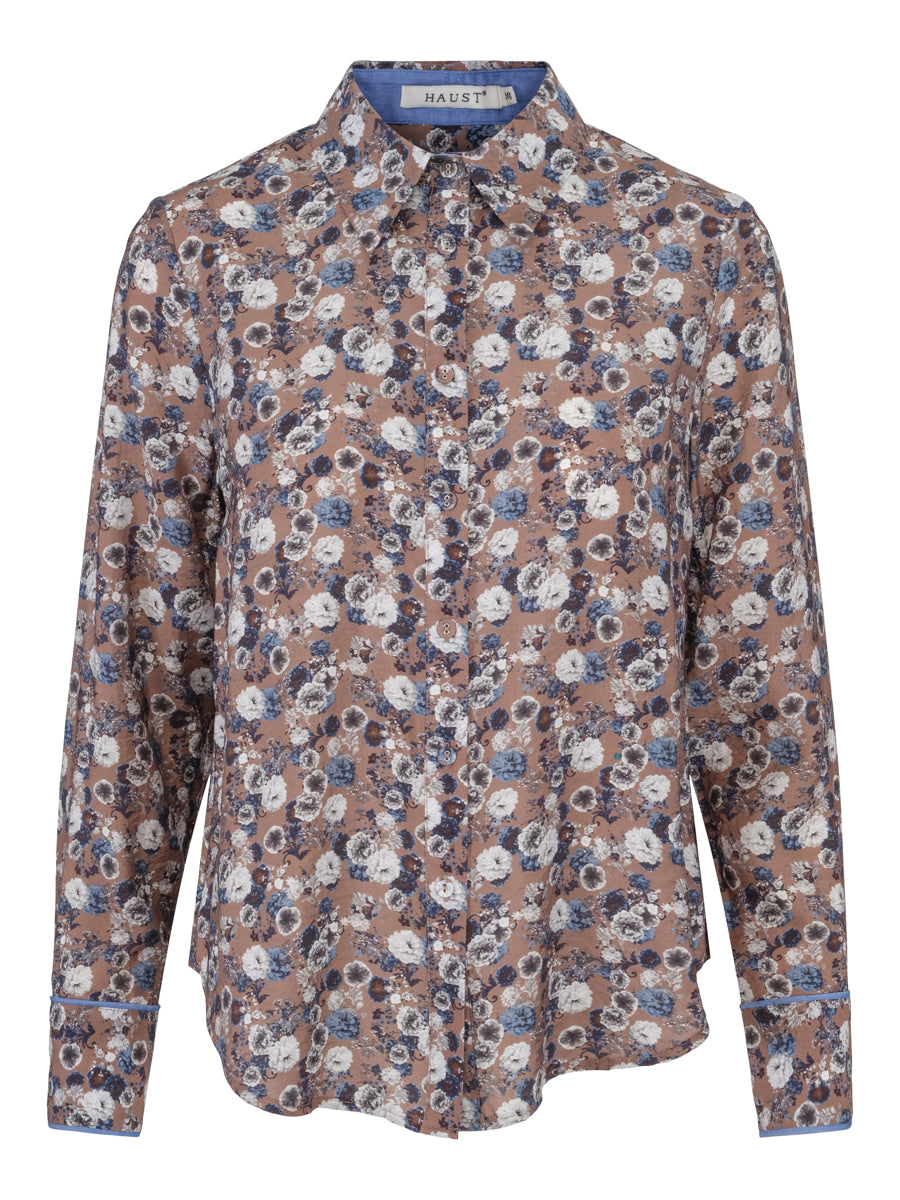 Detailed flower shirt Flower