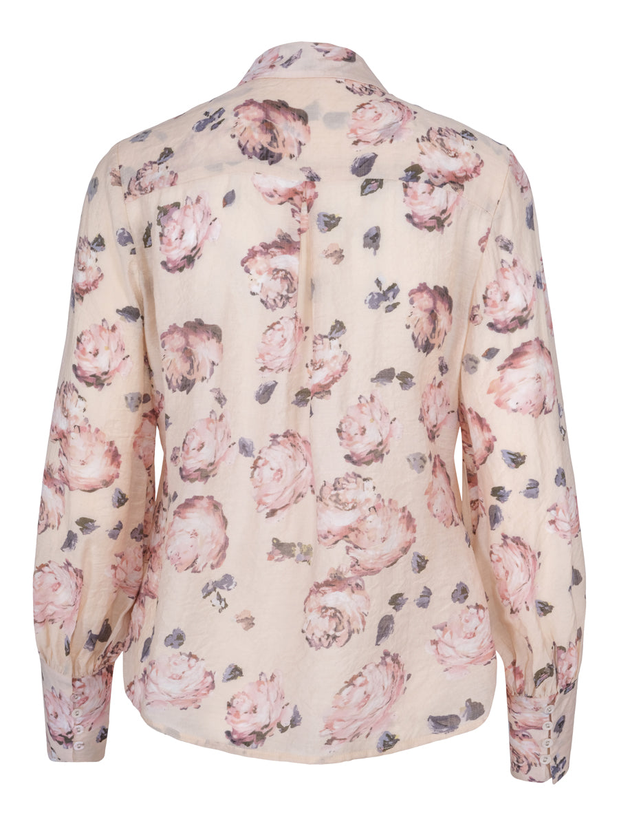 Feminin blouse Pink-Flower