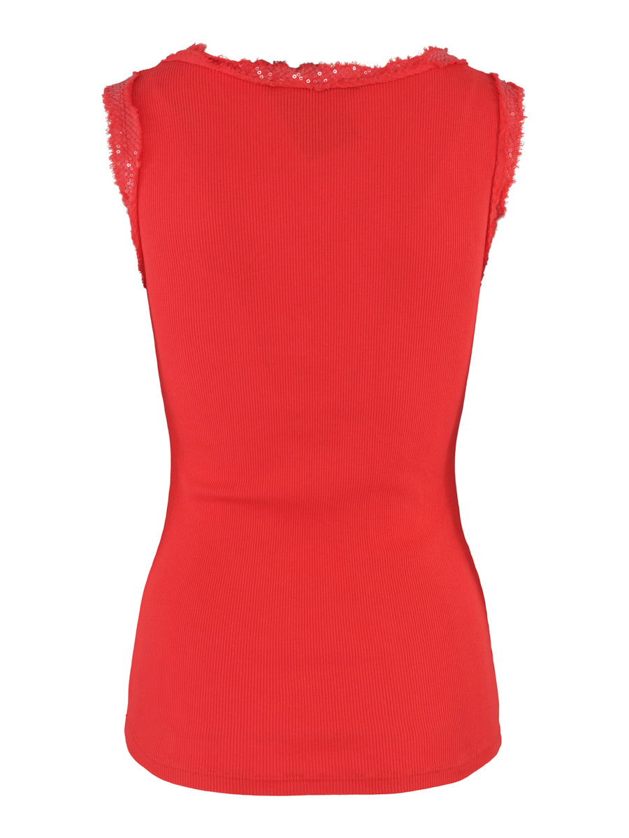 Sequins top Berry