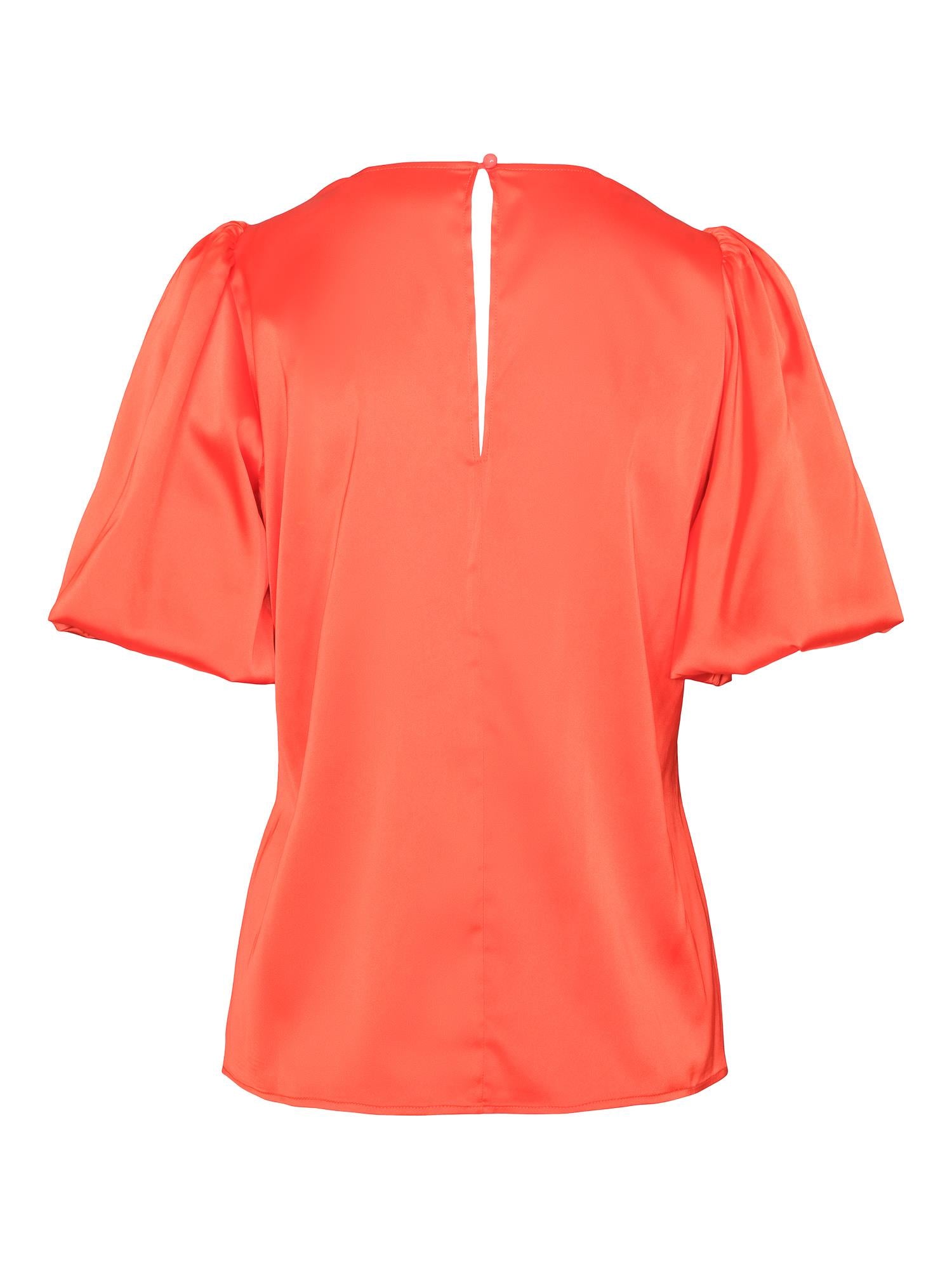 Button blouse Oransje