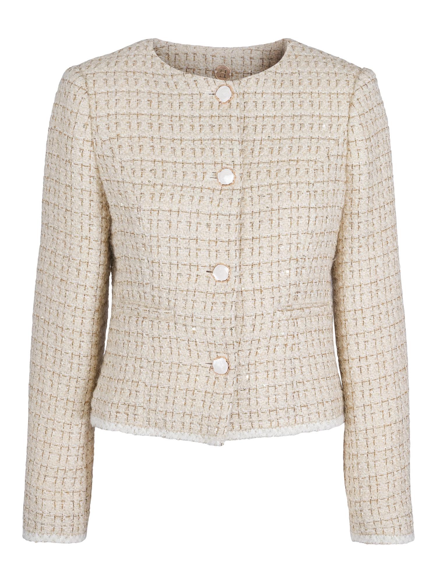 Fashion blazer Creme