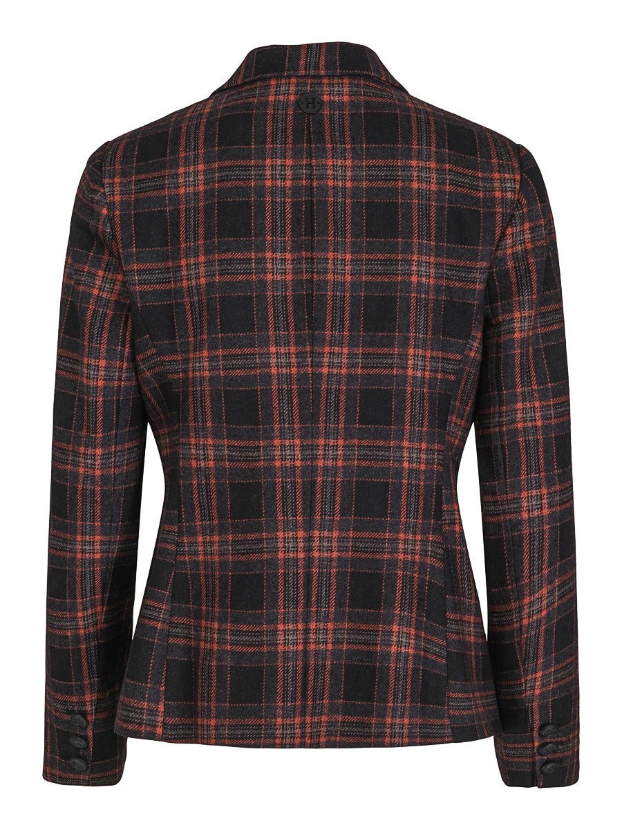 Wool blazer Checked