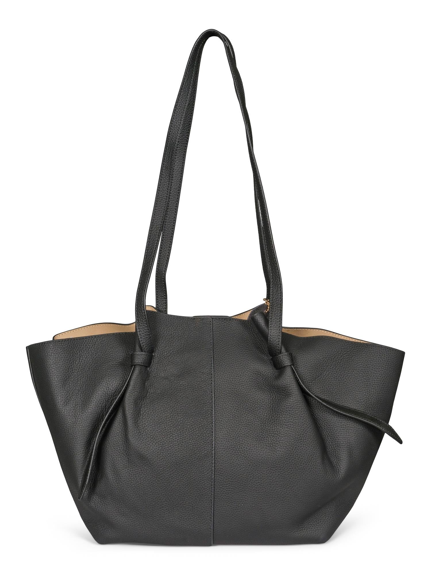 Big fashion leather bag Sort