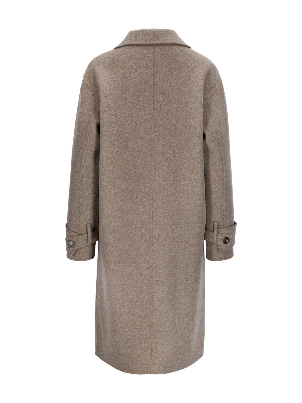 Sleeve cuff coat Dark Sand