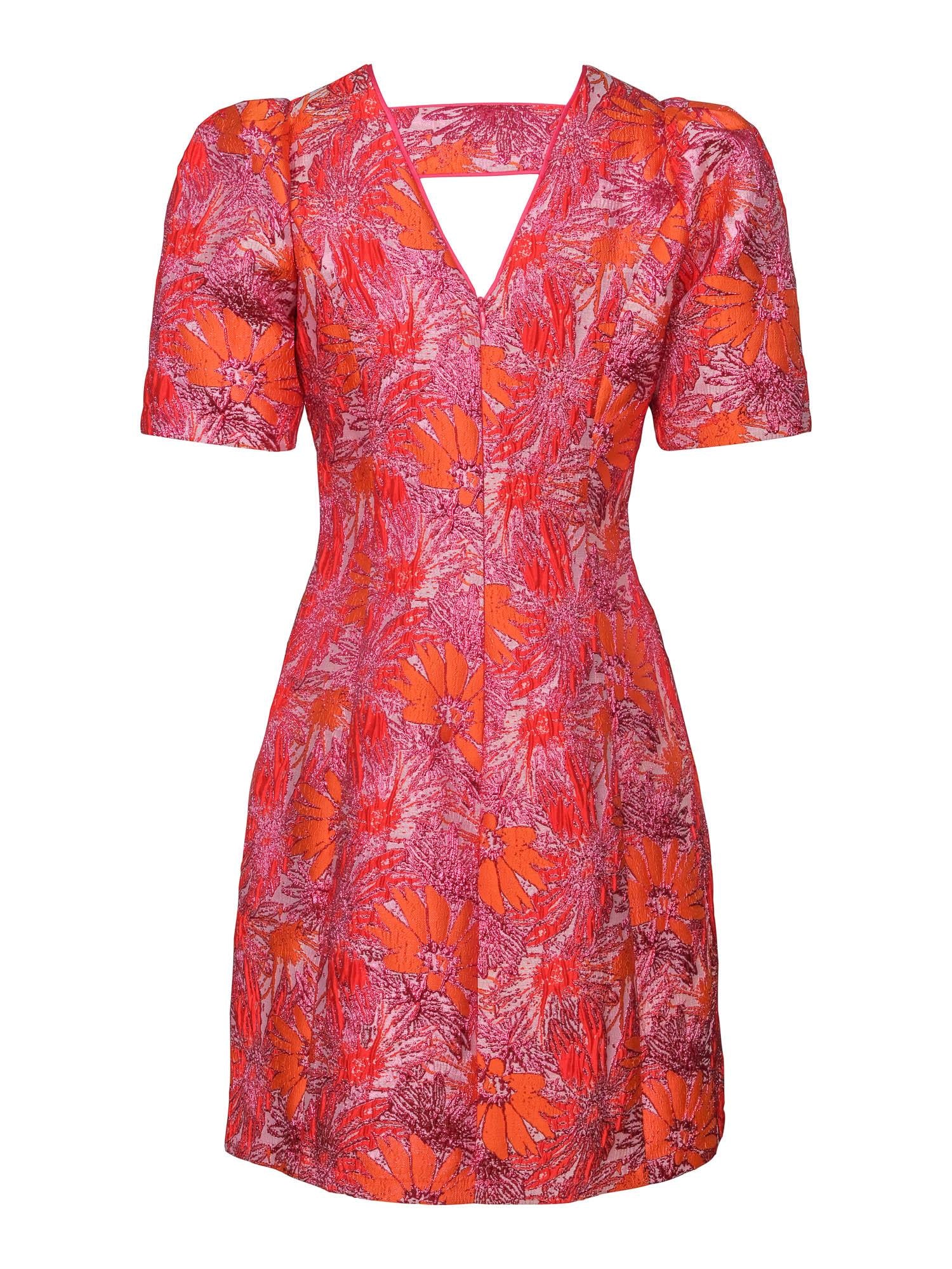 Jacquard short dress Multi