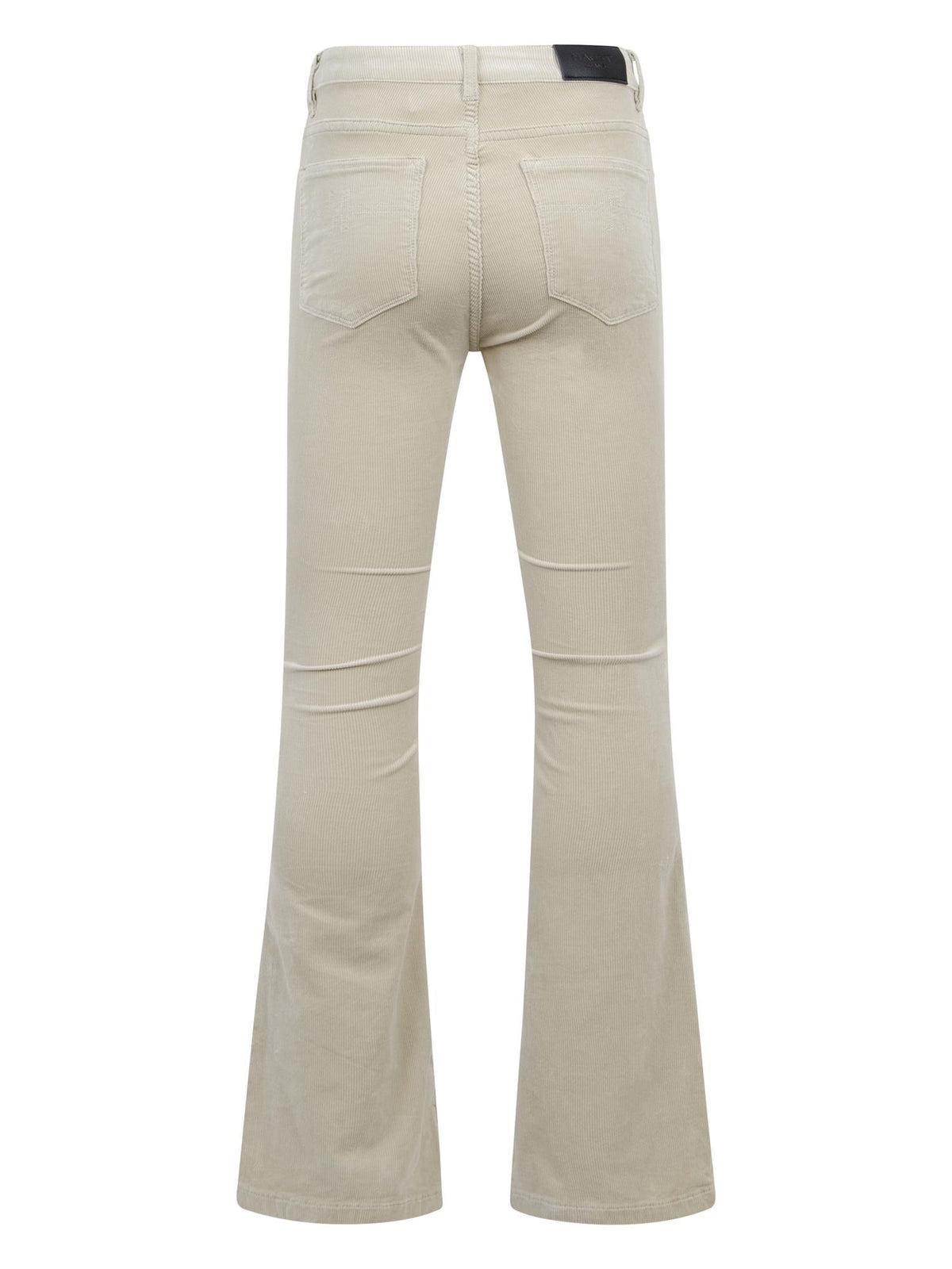 Maya - cord flared trouser Ecry