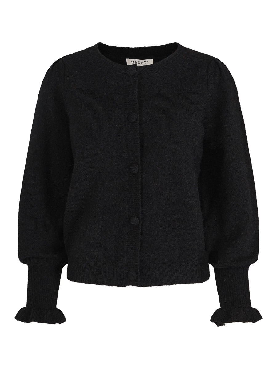 Mohair cardigan Black