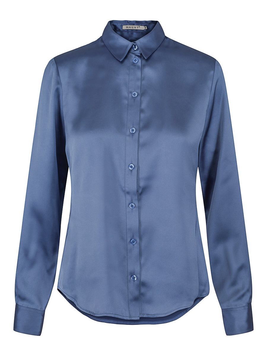 Satin favorite shirt Blue