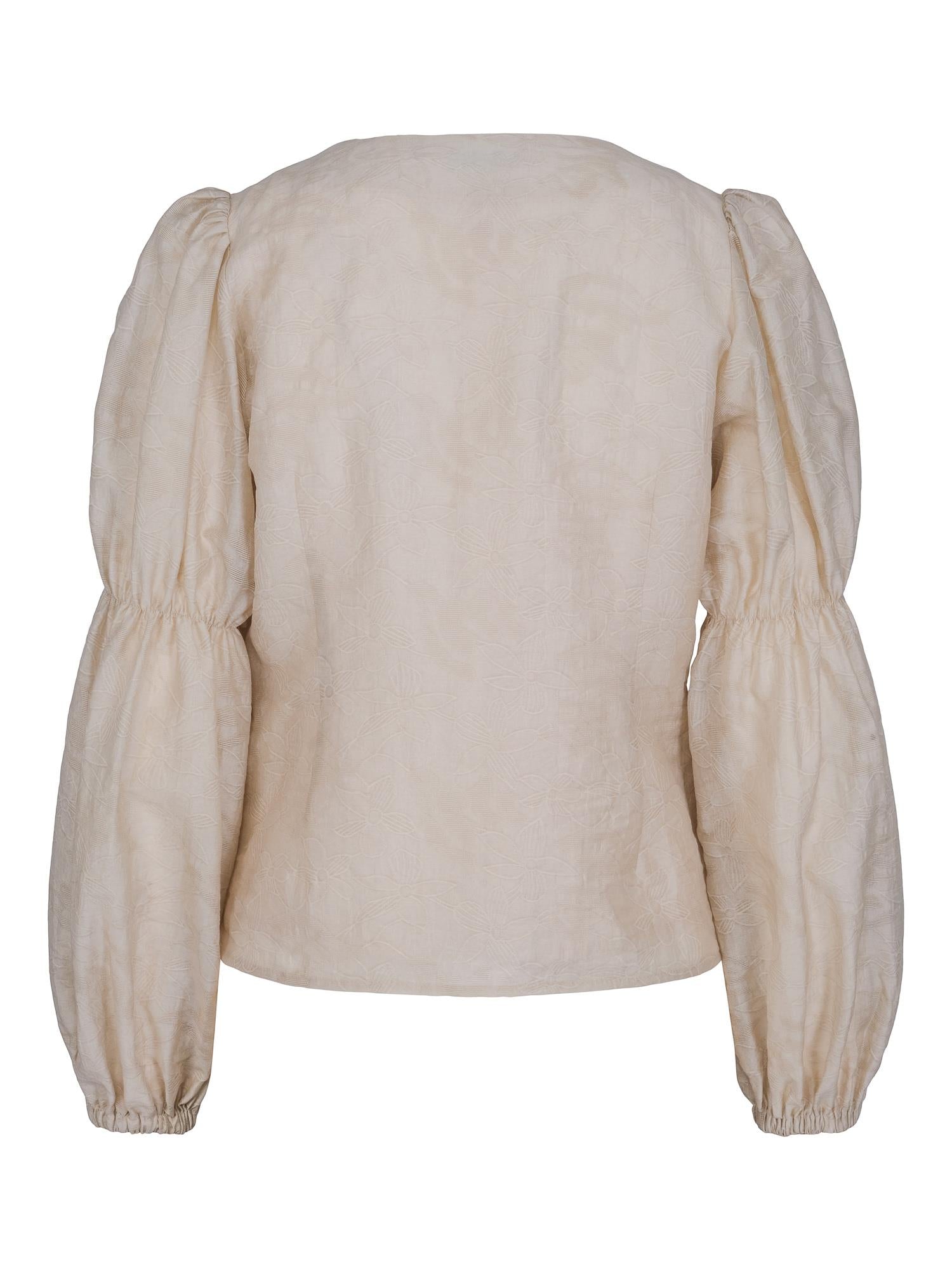 Zip-blouse Sand