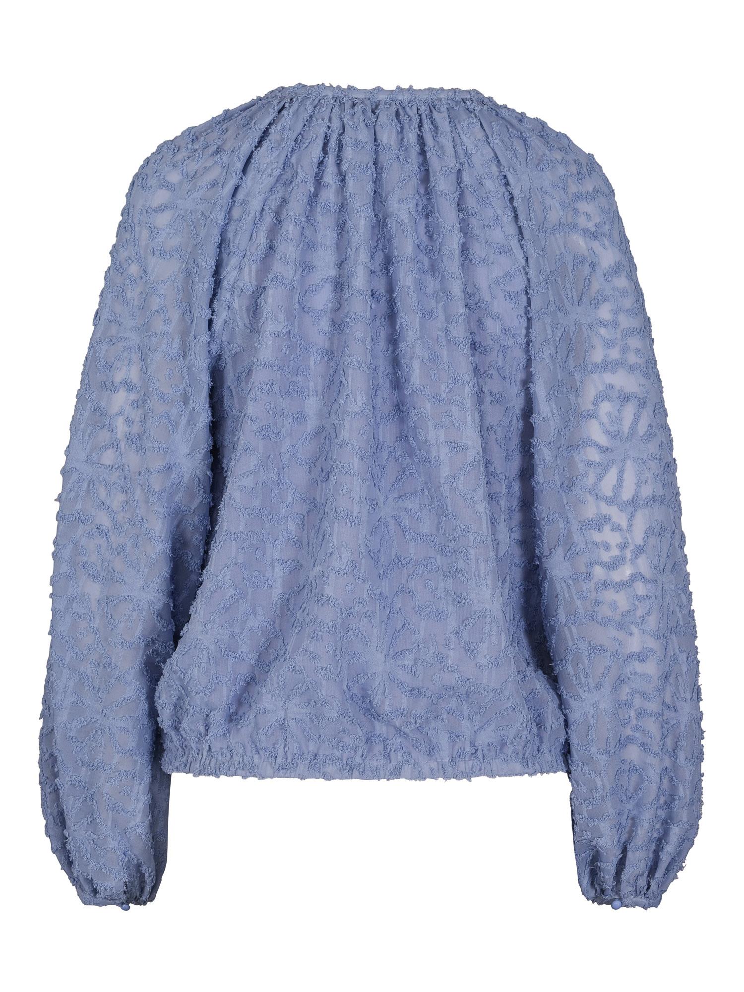 Hairy fashion blouse Blå