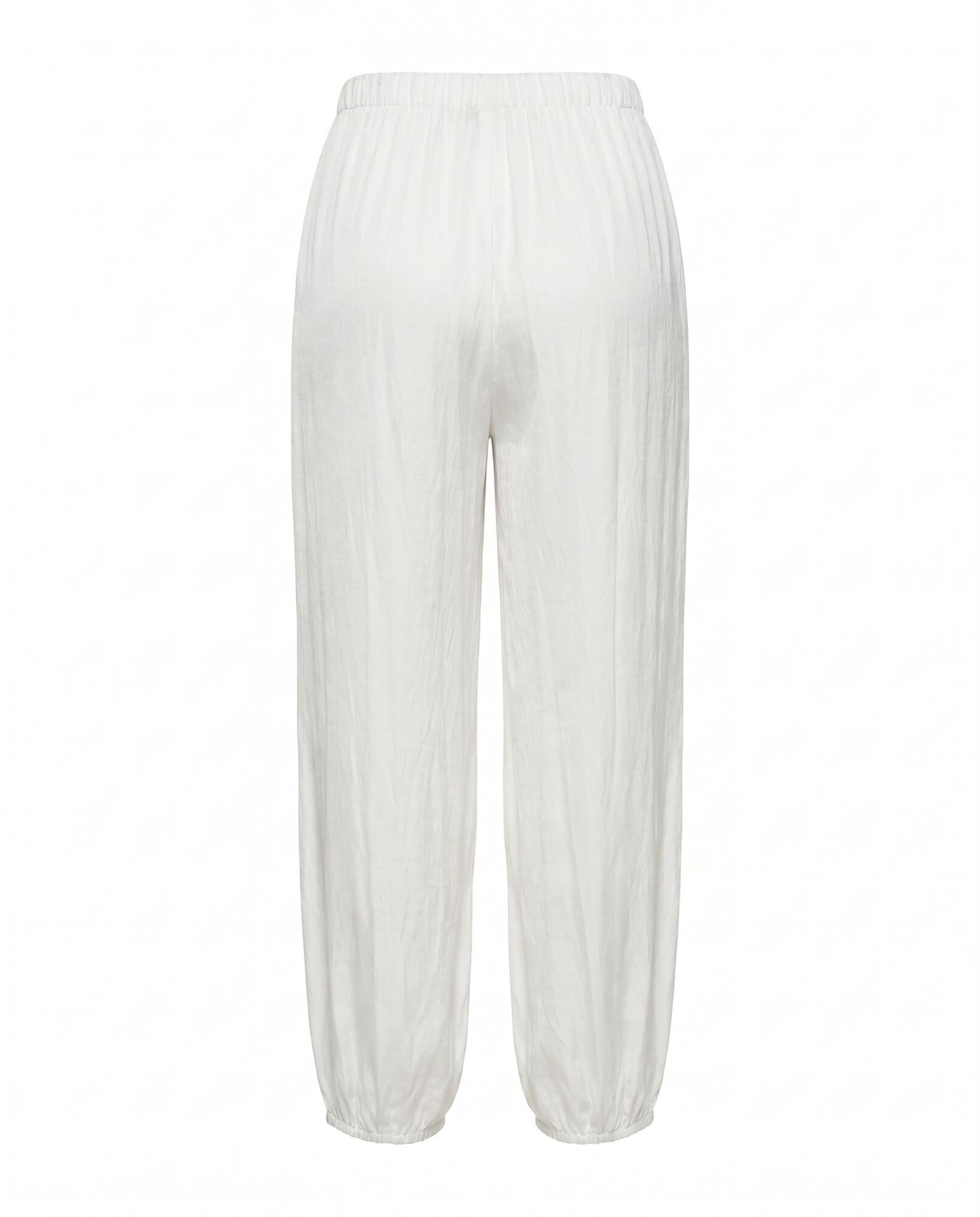 Balloon trousers - 3460 White