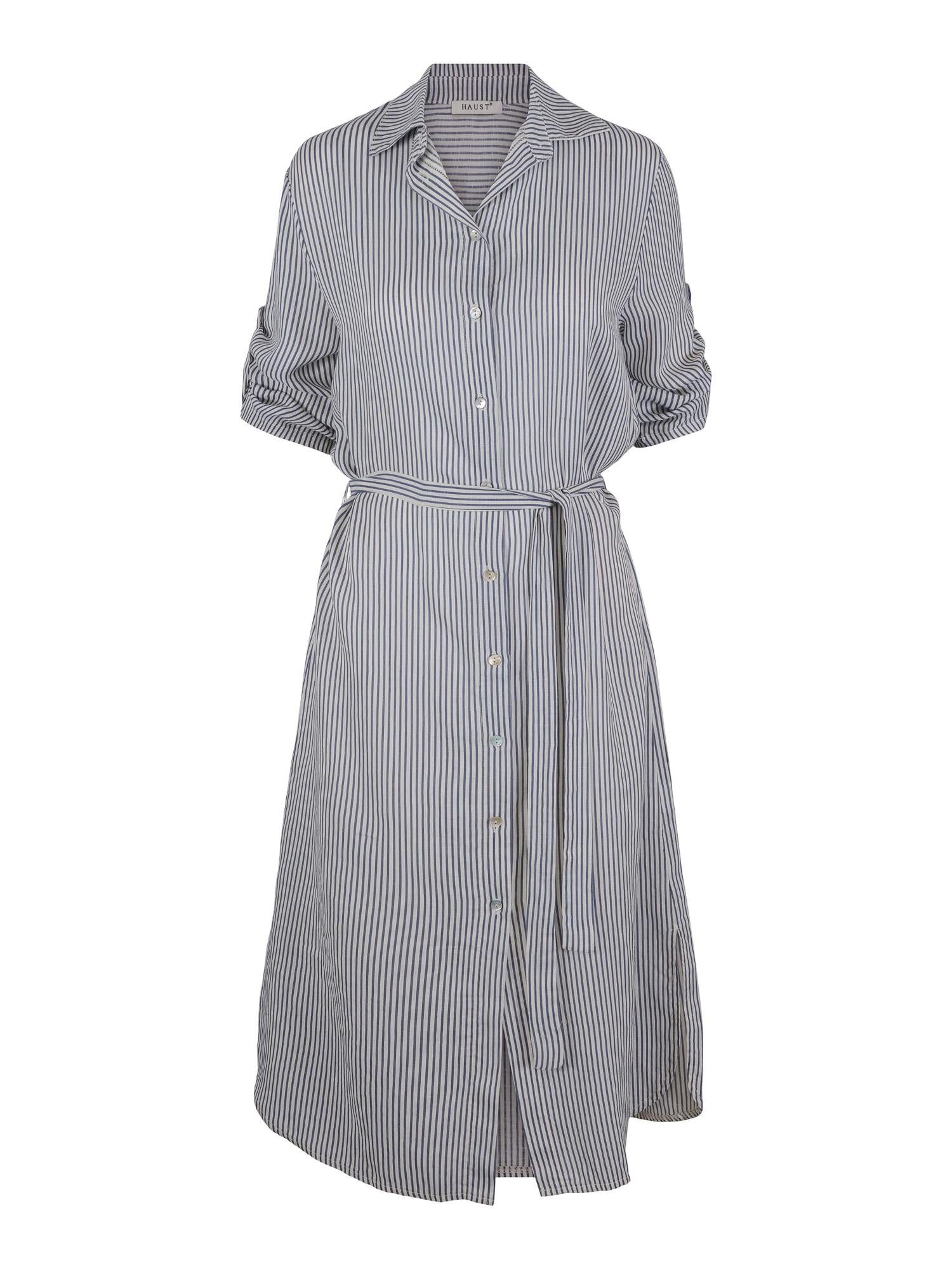 Long fashion shirt dress Stripet