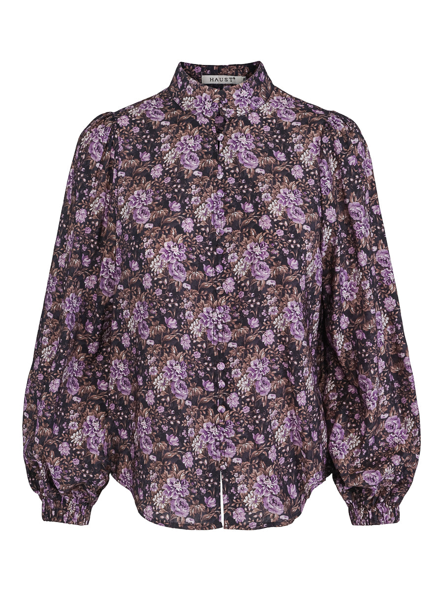 Feminin button blouse Rose
