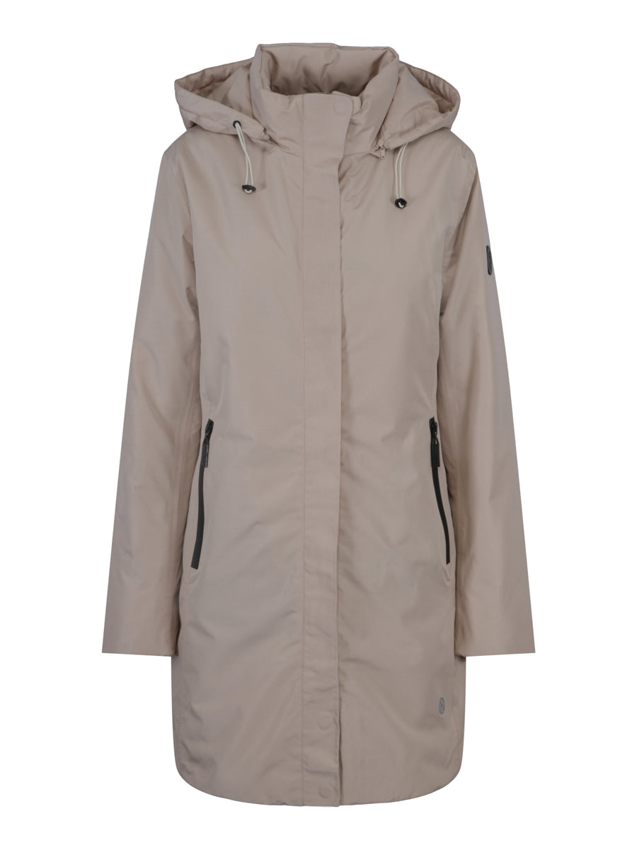 Classic raincoat Parchment