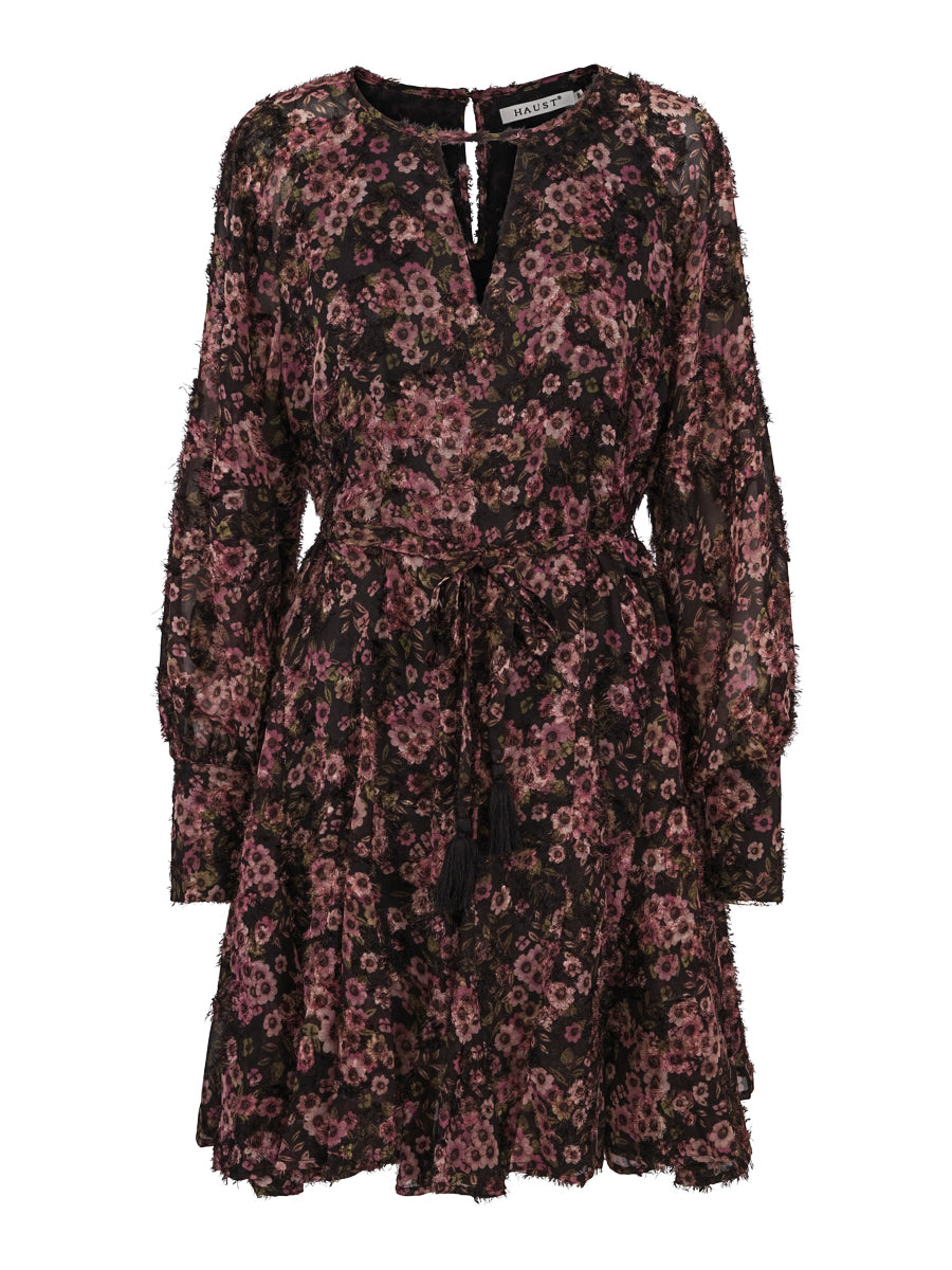 Feminine short dress Flower