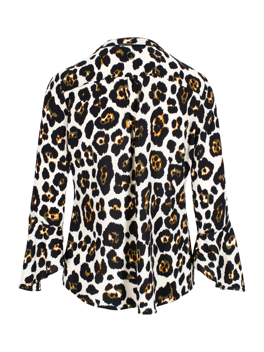 Piping blouse Leopard