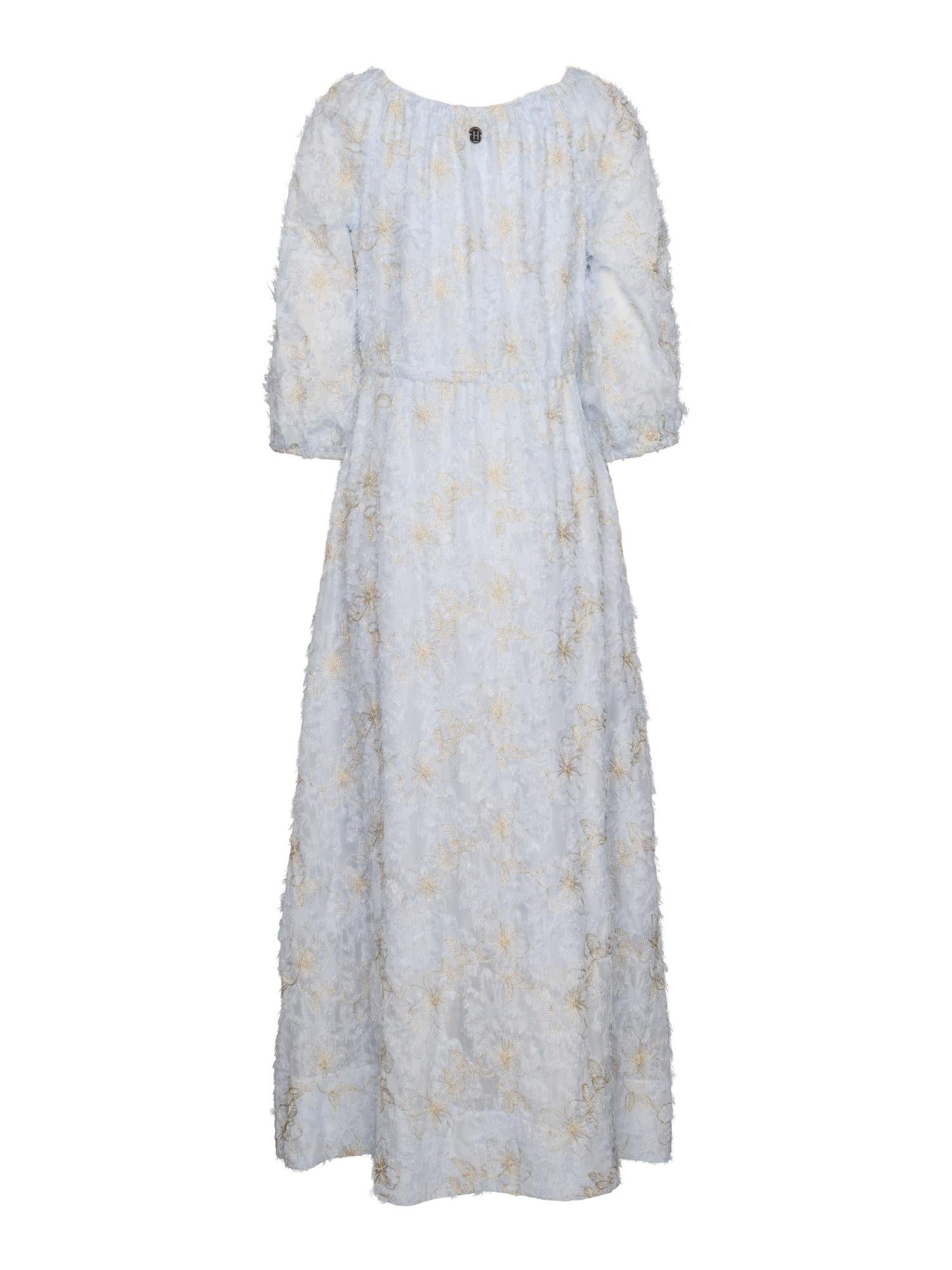 Embroidery dress Lyseblå