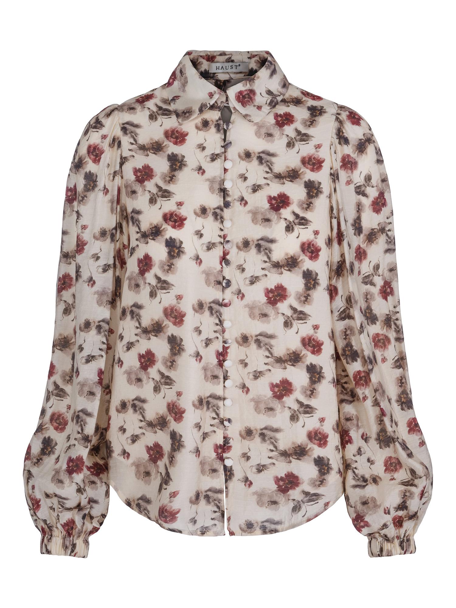 Button blouse Blomstrete