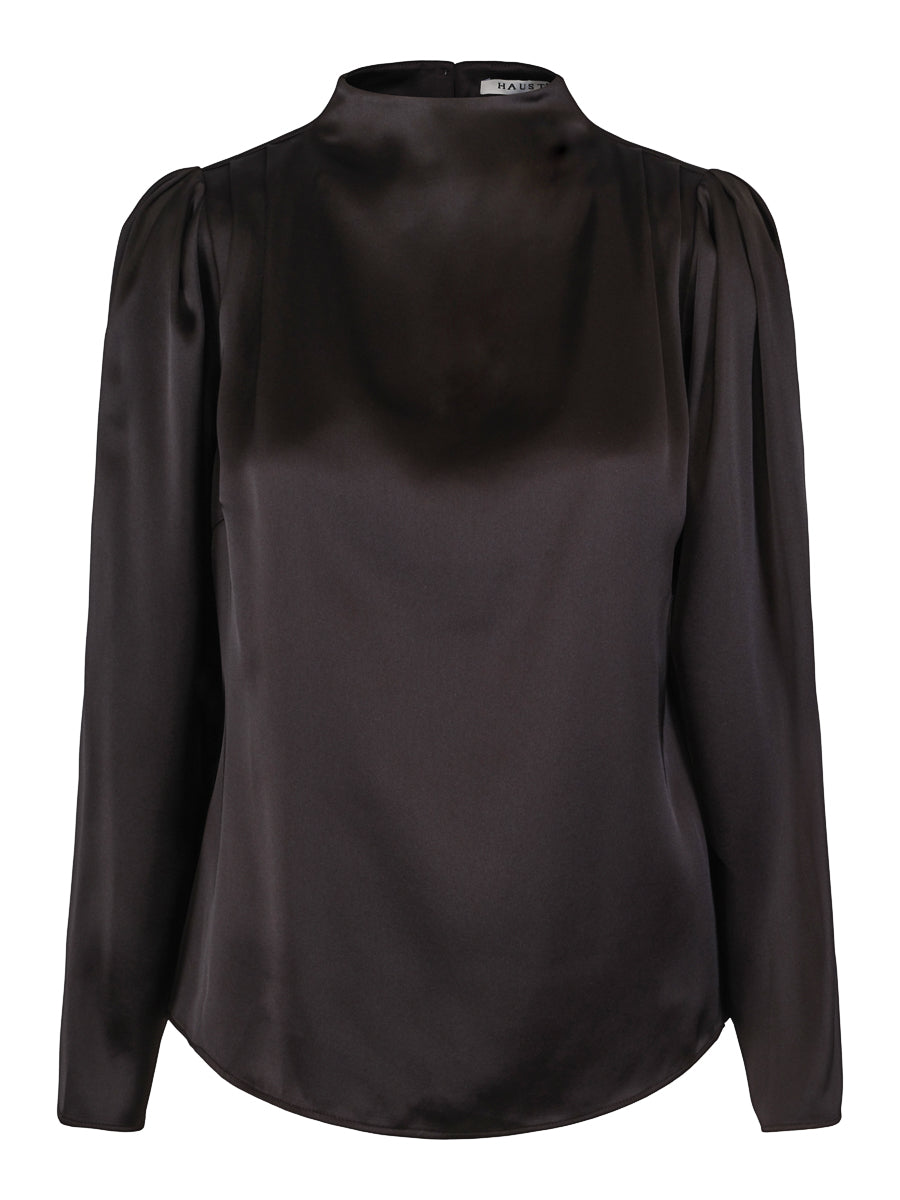 Collar blouse Black