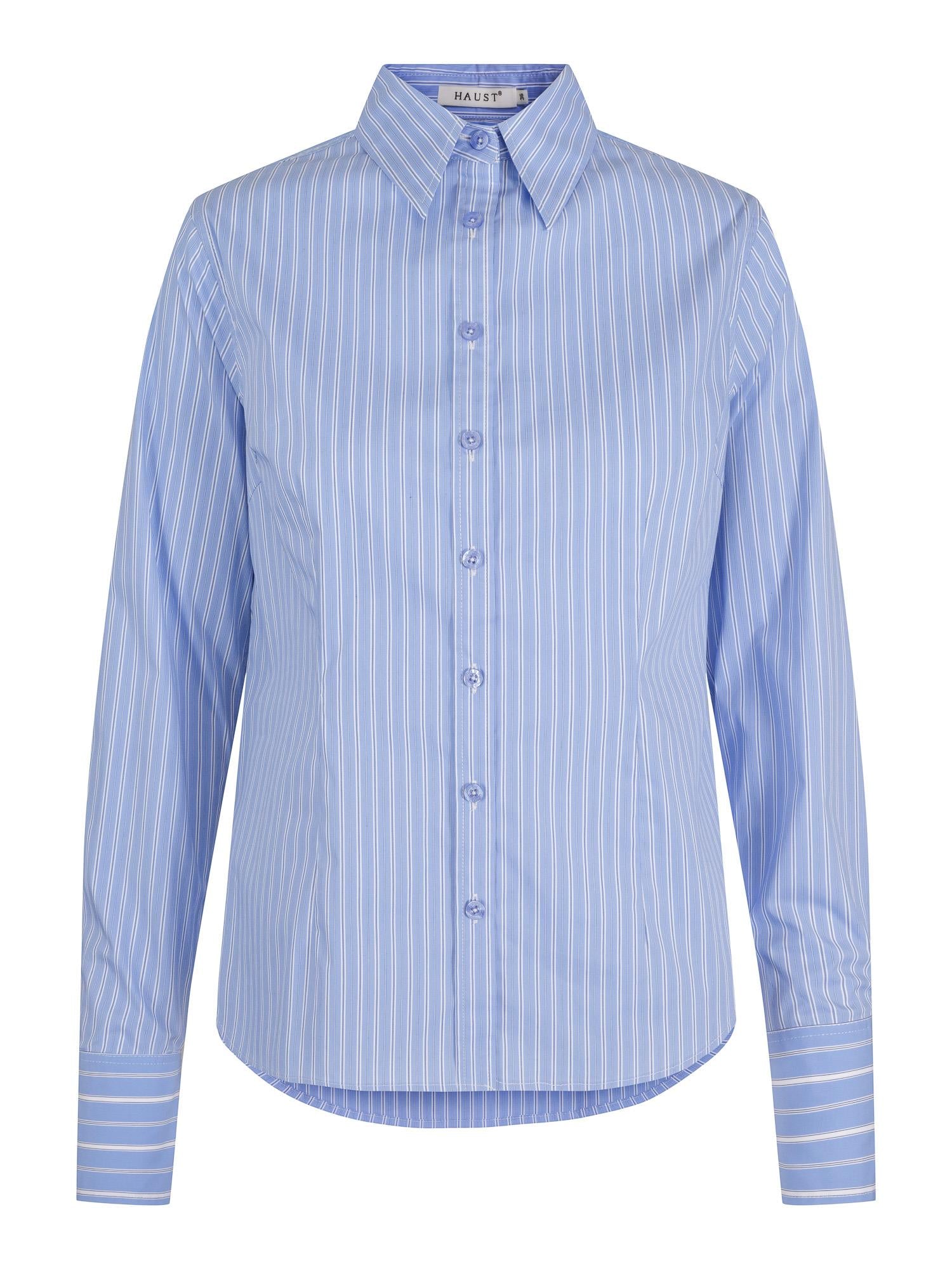 Classic stretch shirt Lyseblå