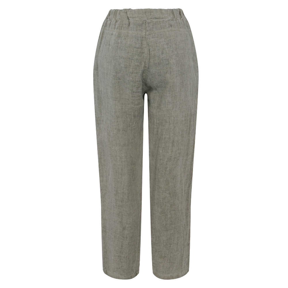 Linen trouser Green