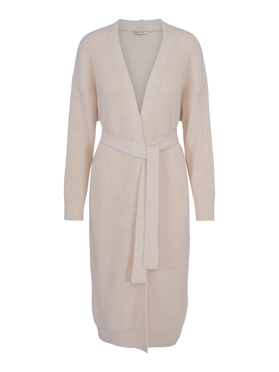 Knitted luxury long card Ecry