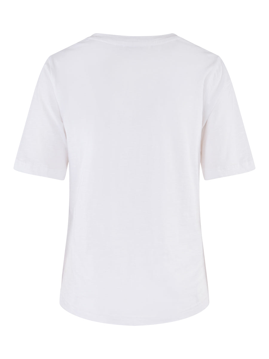 Logo beading top Creme