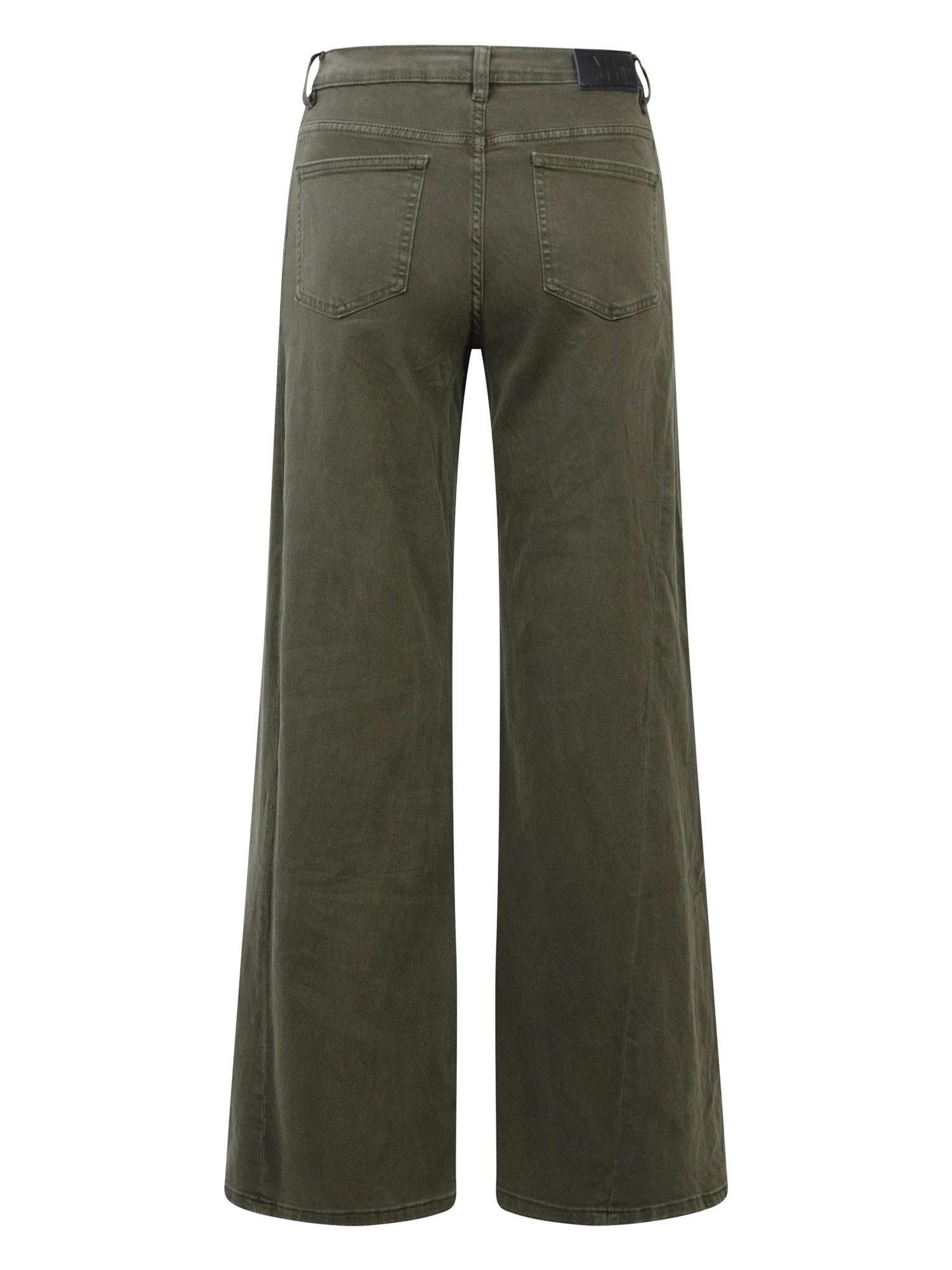 Wide fashion jeans Olive