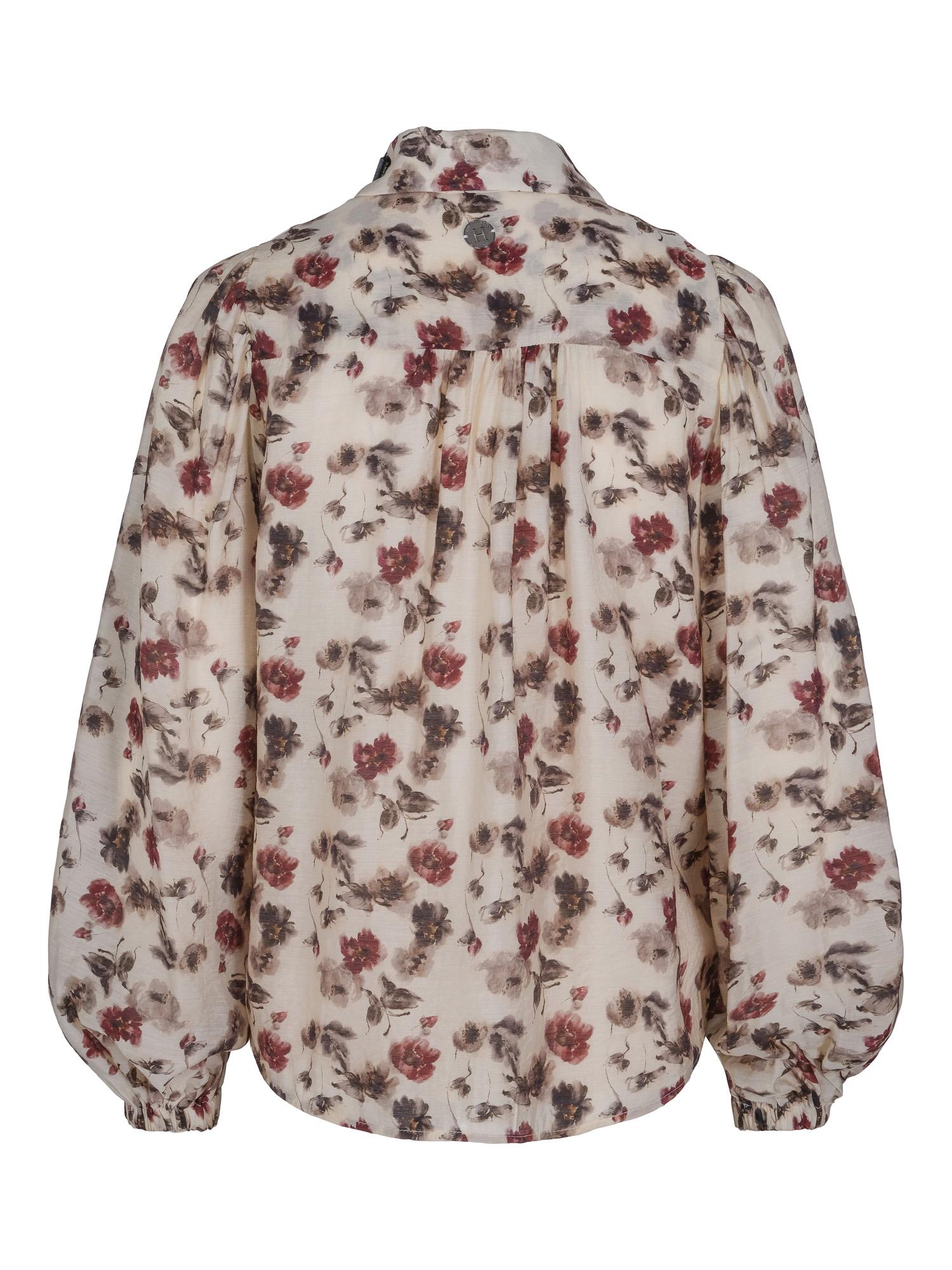 Button blouse Blomstrete